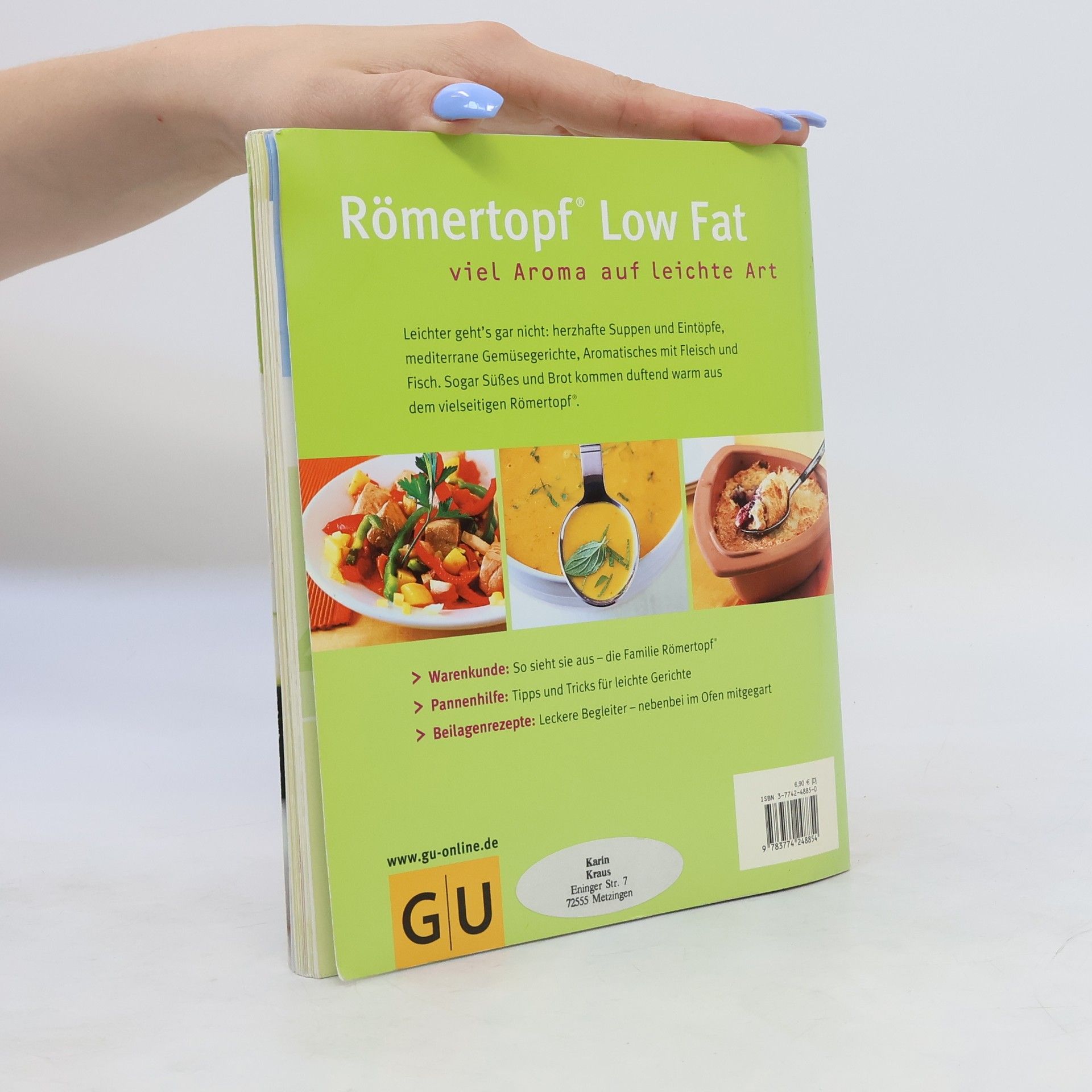 Erika Casparek Römertopf low fat