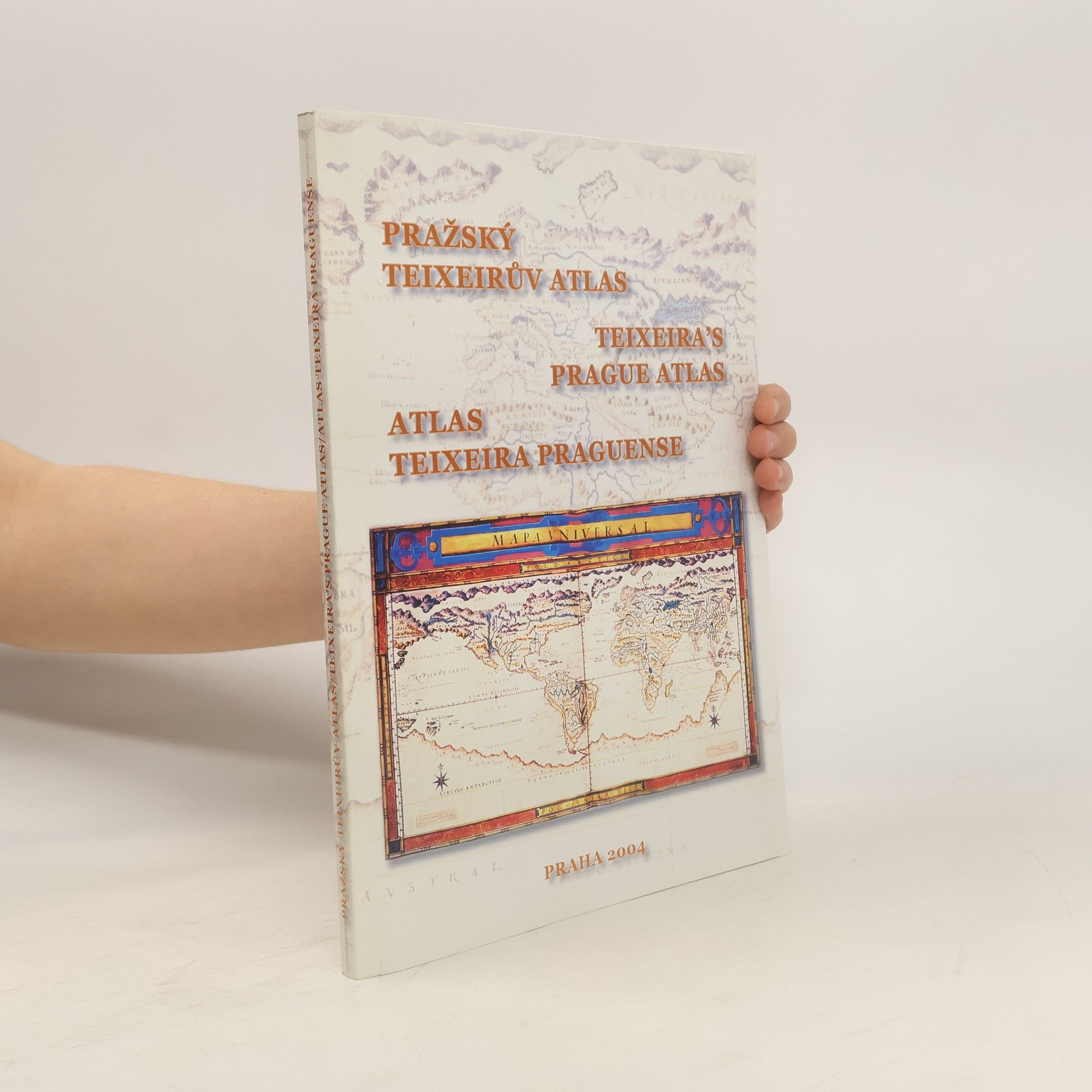 João Teixeira Pražský Teixerův atlas. Teixera's Prague atlas. Atlas Teixera praguense
