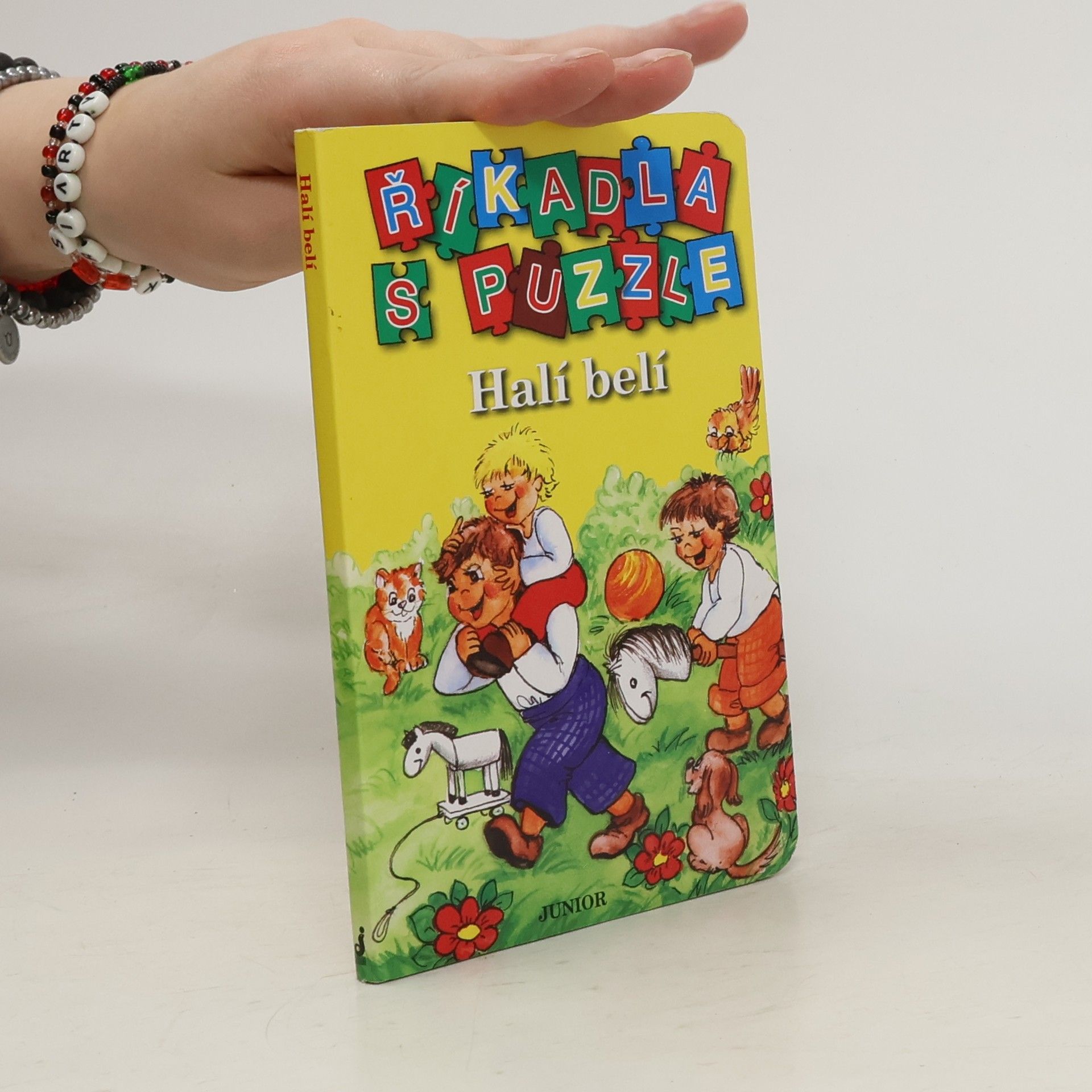 Vladimíra Vopičková Halí belí (Říkadla s puzzle)