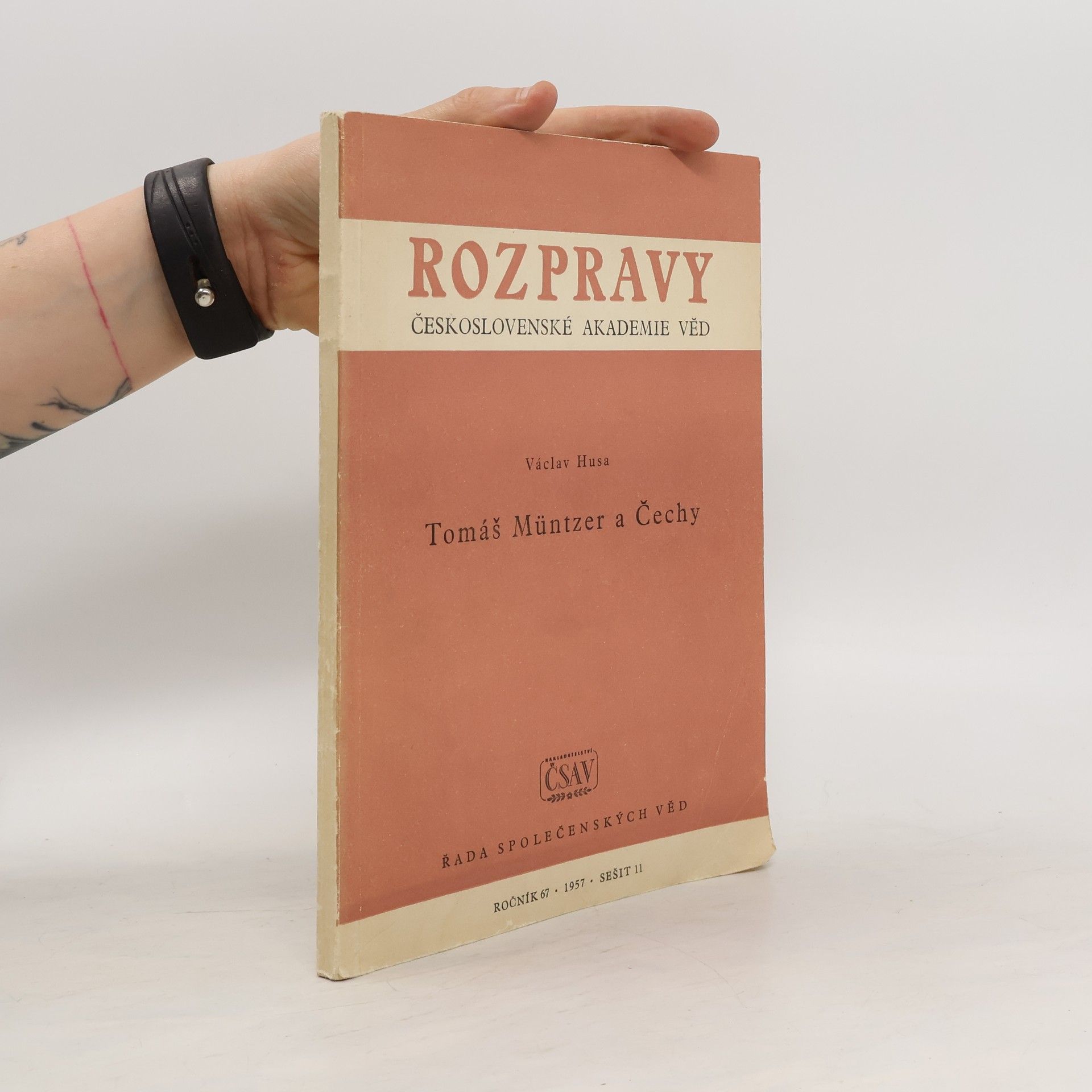 Václav Husa Rozpravy Československé akademie věd. Ročník 67. 11/1957