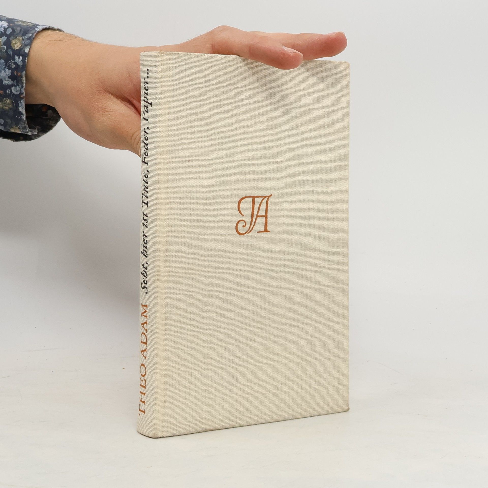 Theo Adam Seht, hier ist Tinte, Feder, Papier ...
