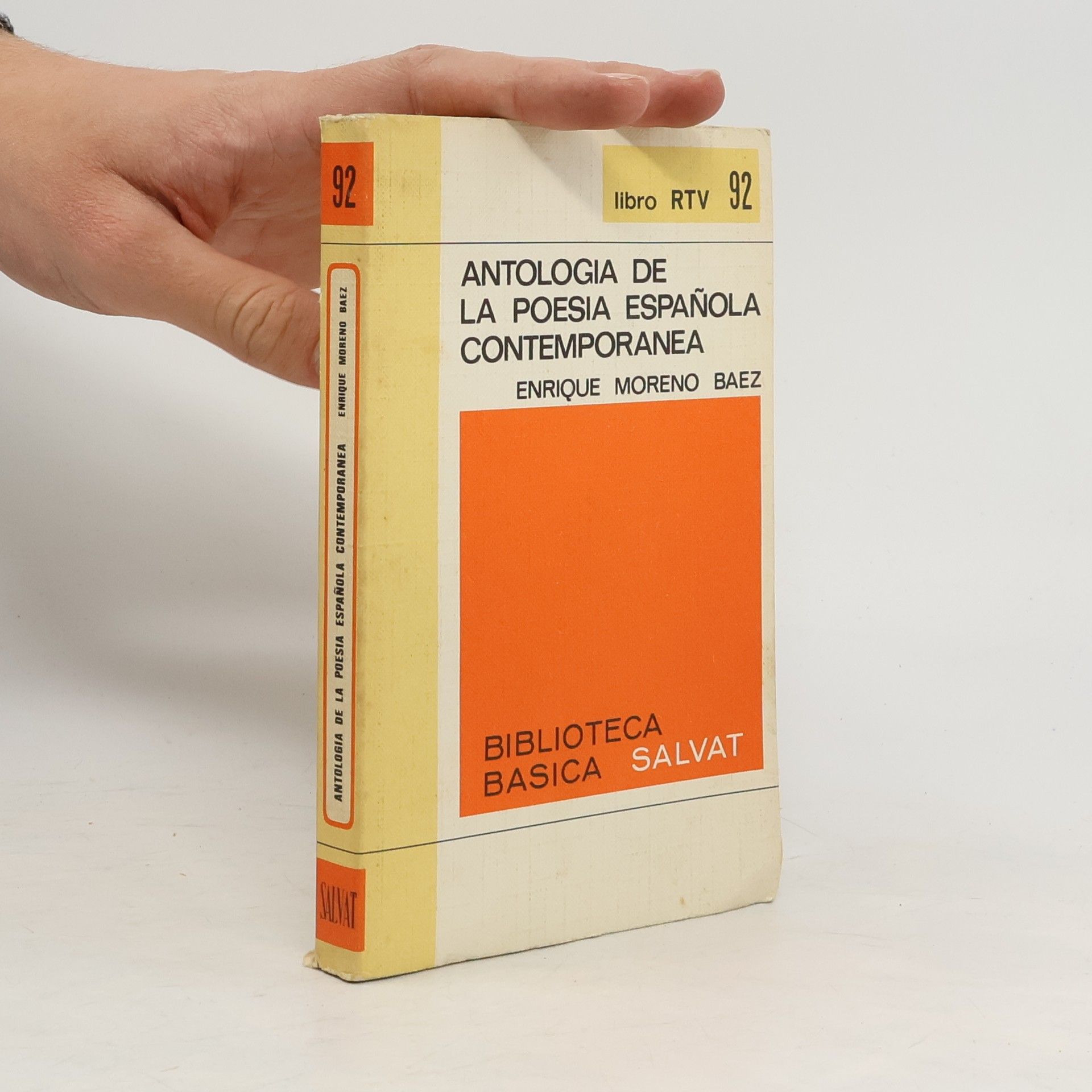 Autorenkollektiv Antologia de la Poesia Española Contemporanea