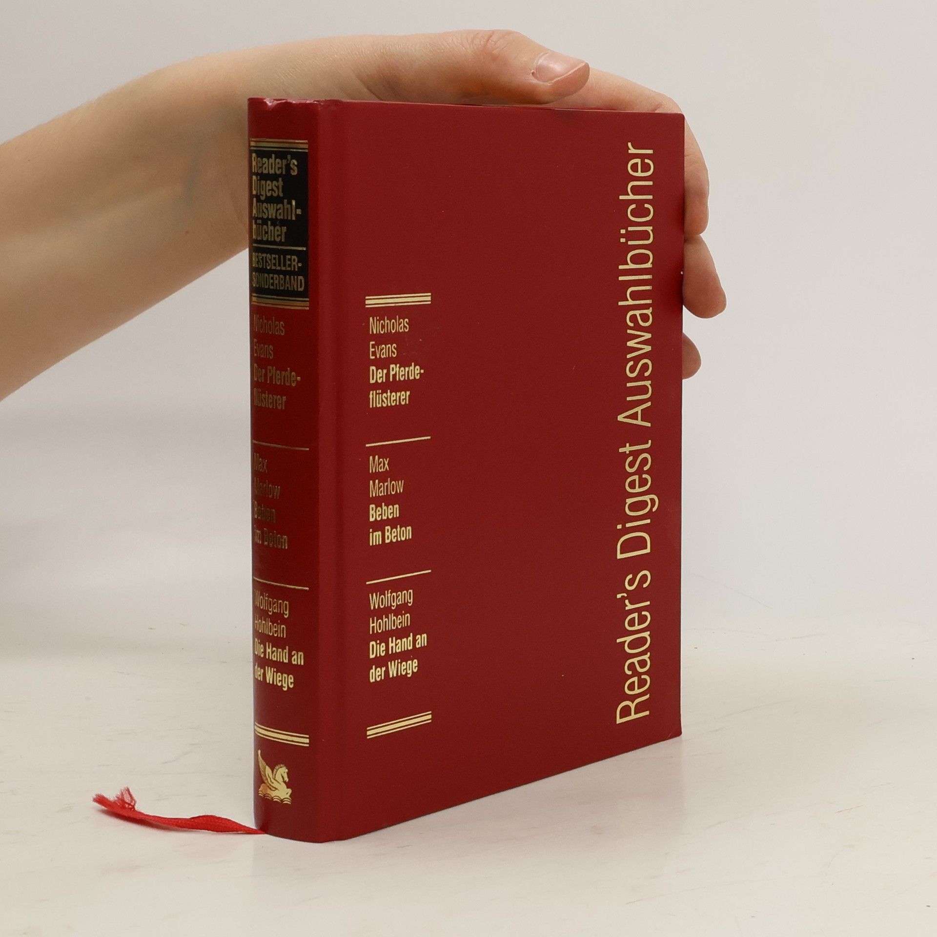 Wolfgang Hohlbein Reader's Digest Auswahlbücher. Das Pferdeflüsterer. Beben im Beton. Die Hand an der Wiege