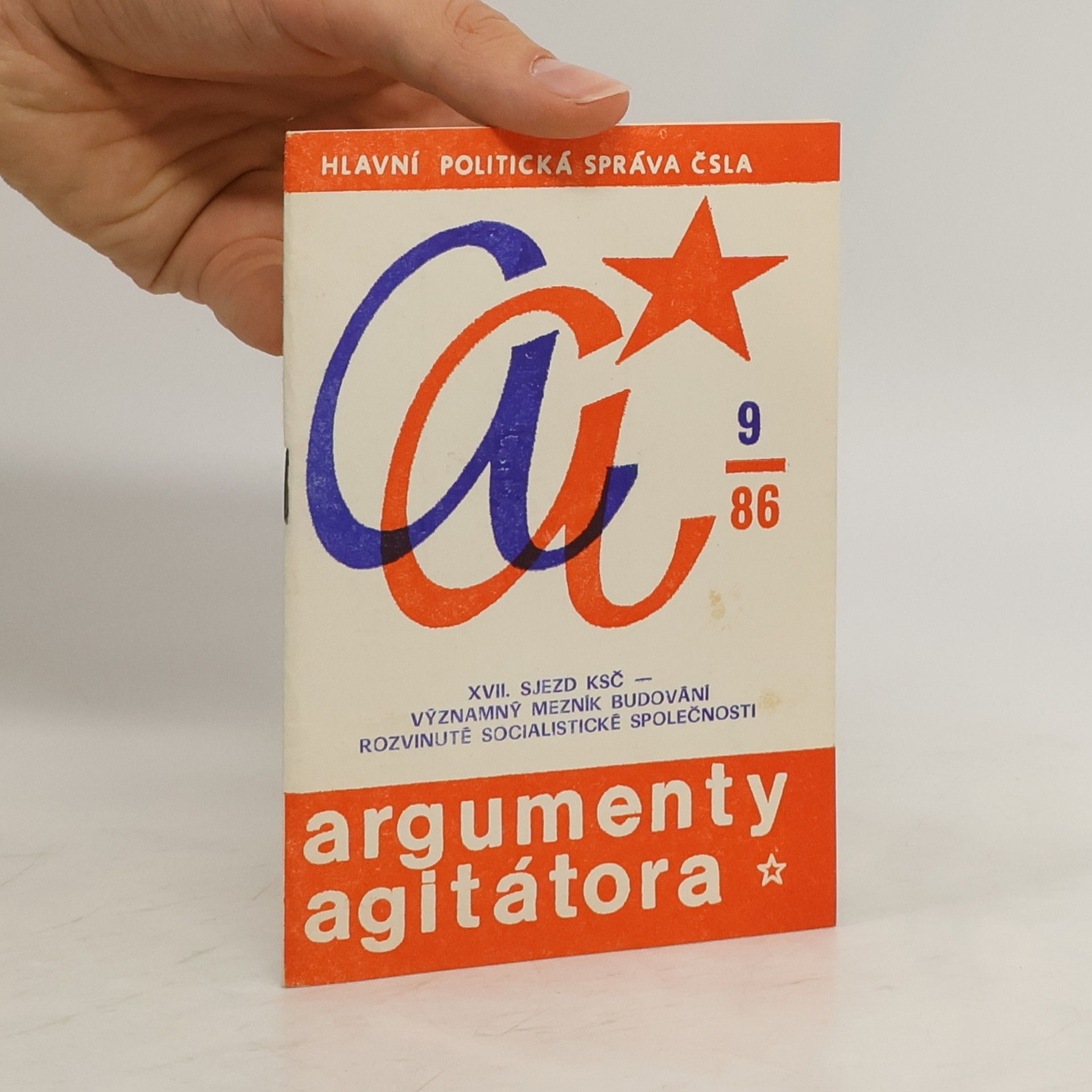 Collectif d'auteurs Argumenty agitátora 9/86