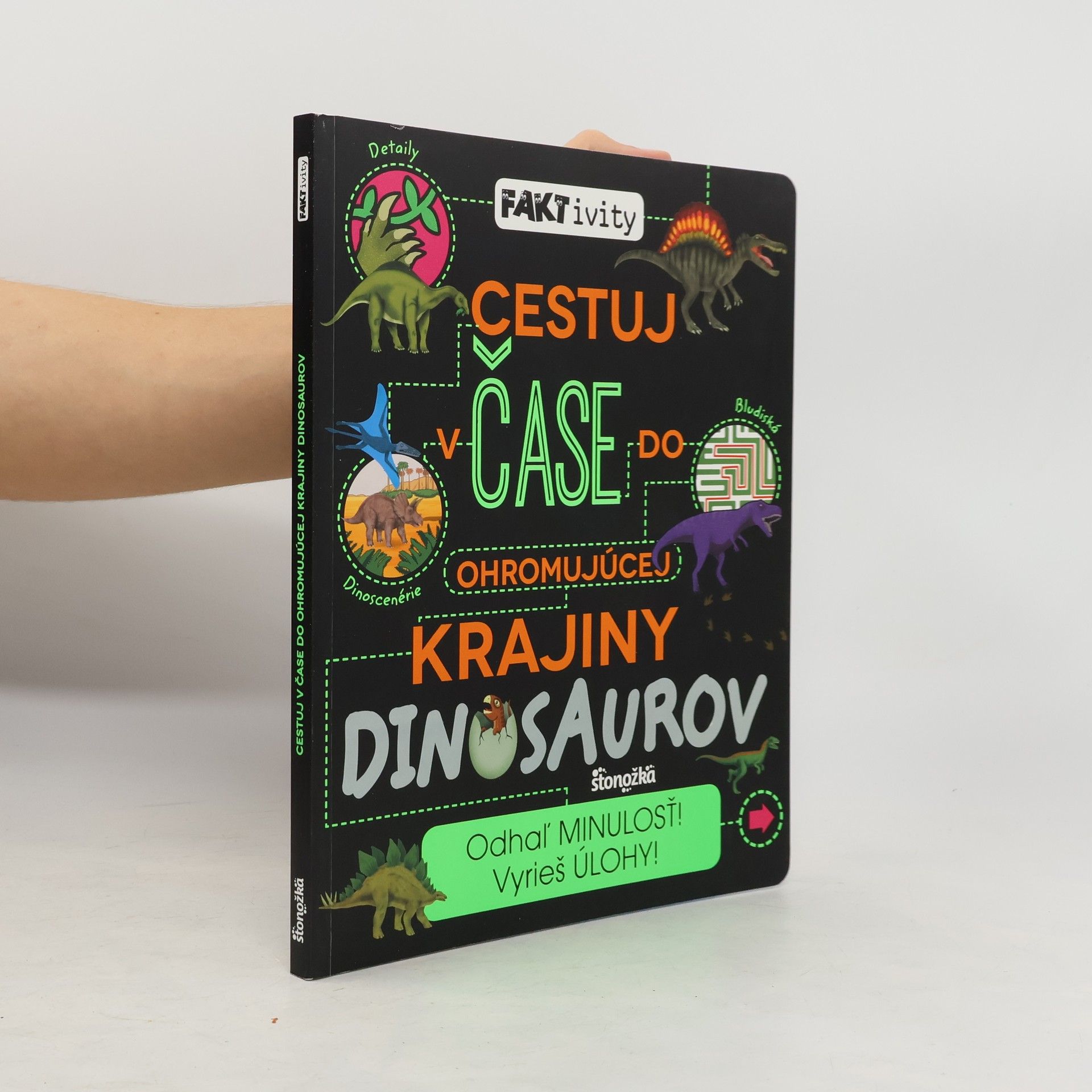 Autorenkollektiv Cestuj v čase do ohromujúcej krajiny dinosaurov