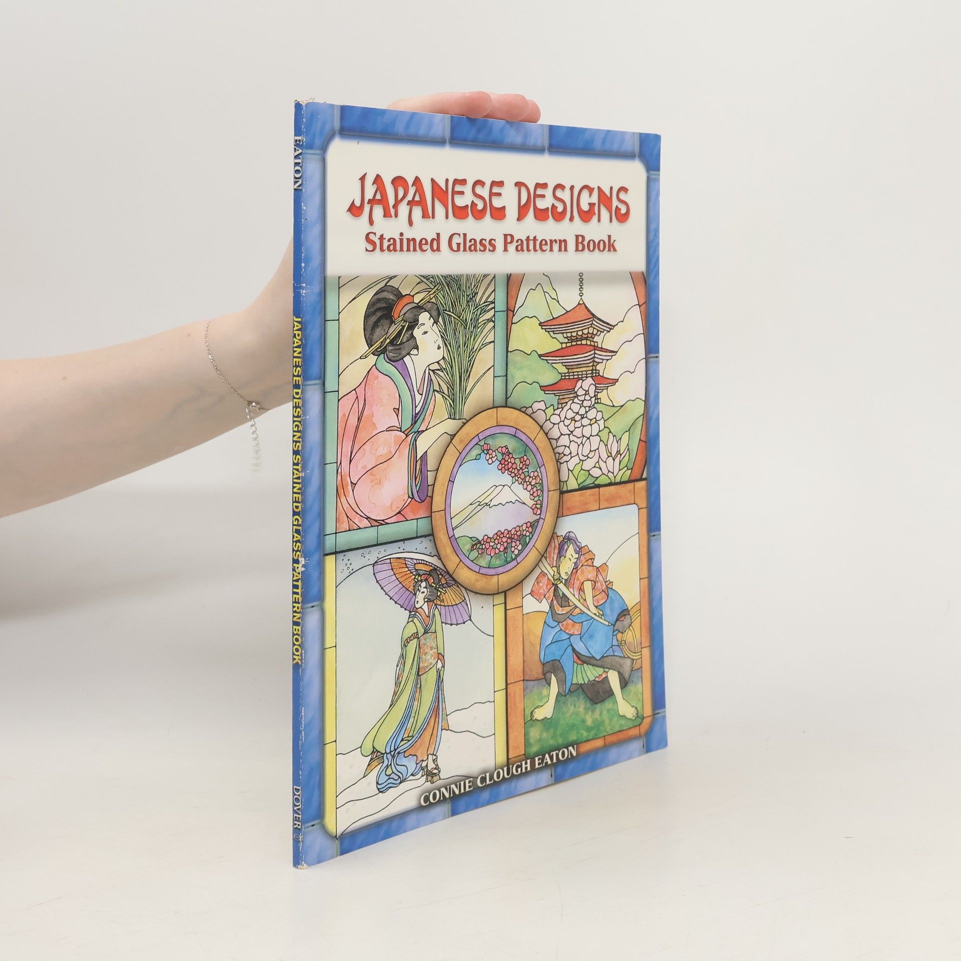 Connie Clough Eaton Japanese Designs Stained Glass Pattern Book