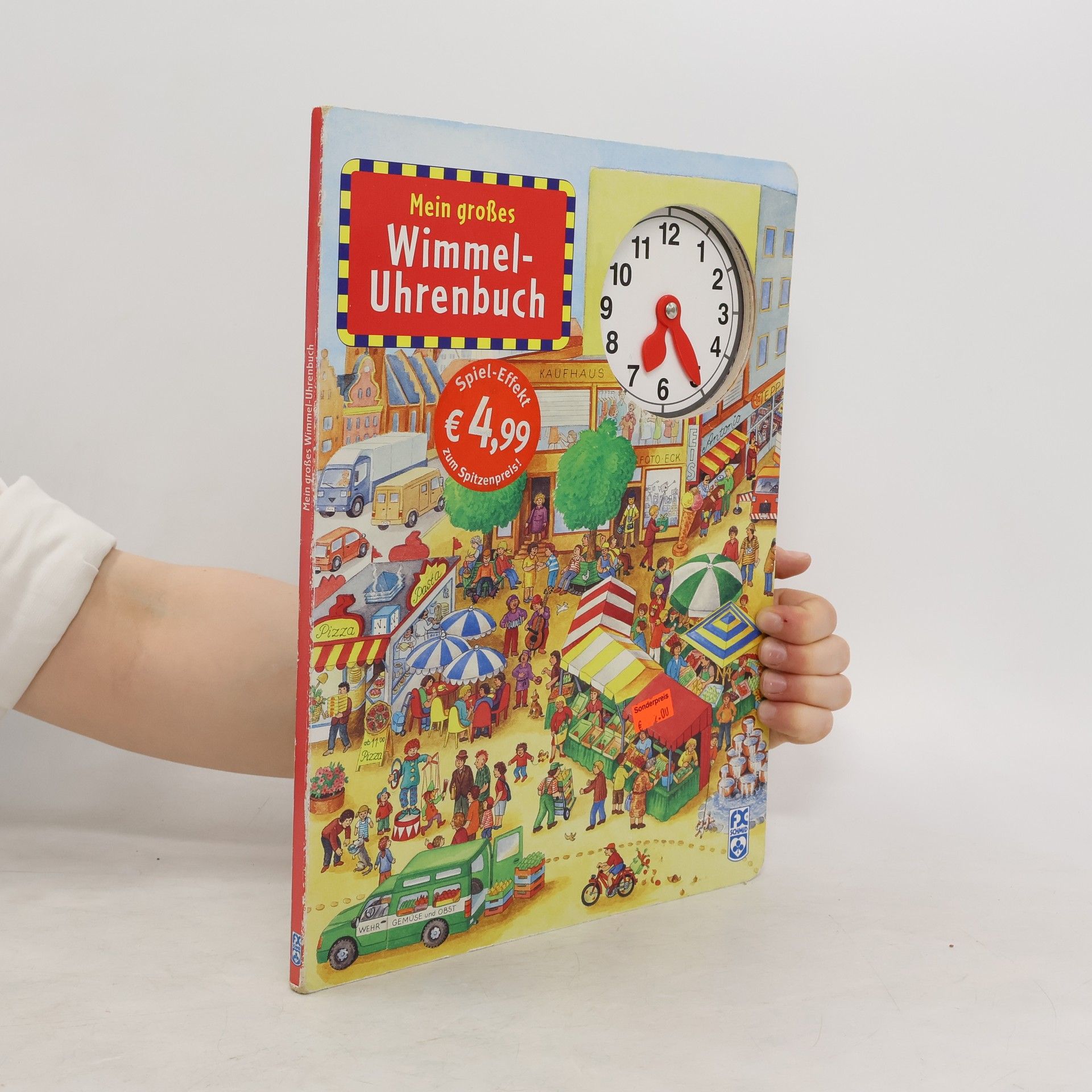 Sigrid Busch Mein großes Wimmel-Uhrenbuch