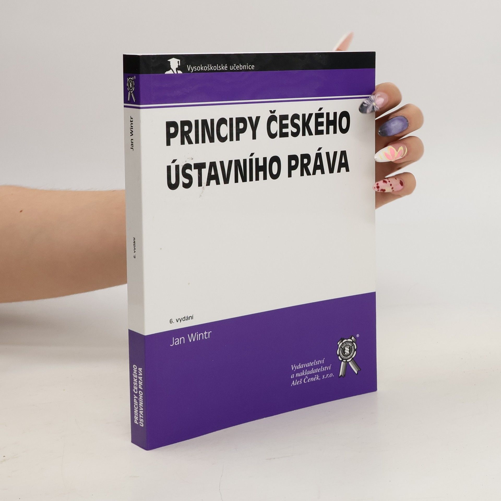 Jan Wintr Principy českého ústavního práva 6. vydaní
