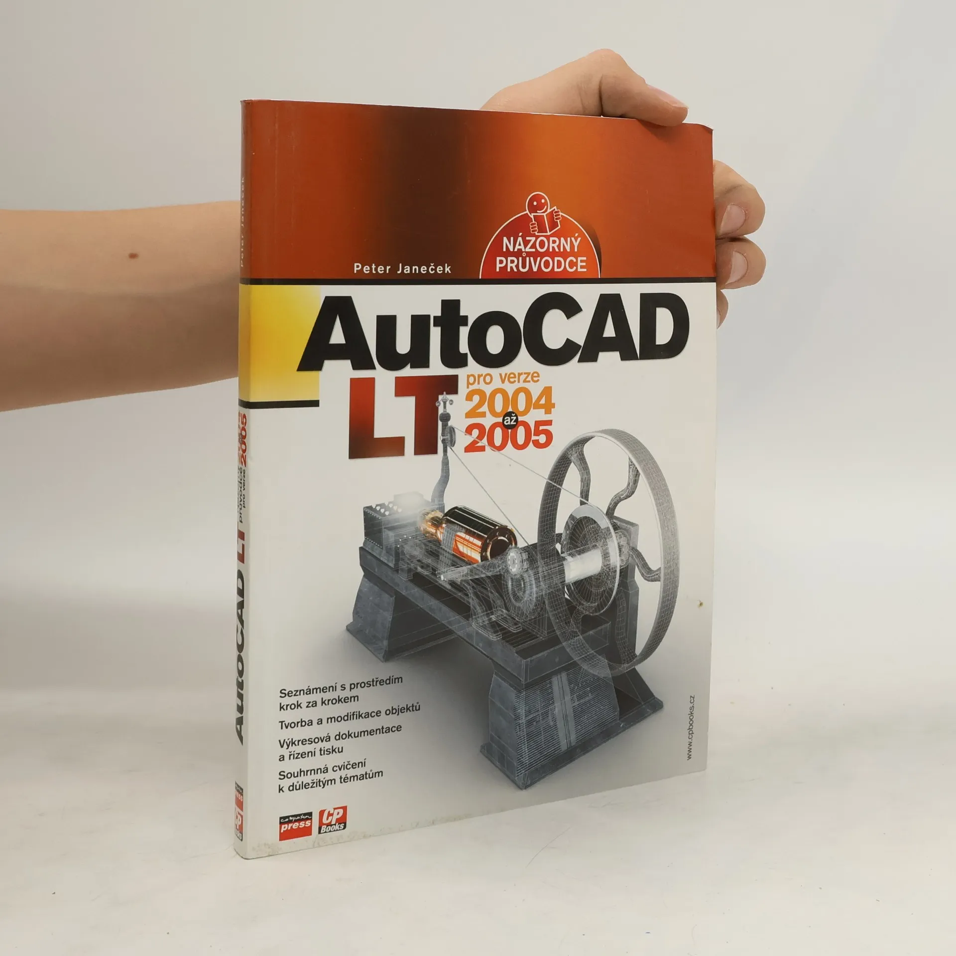 AutoCAD LT pro verze 2004 až 2005 | Book | Paperback | Peter Janeček | CS