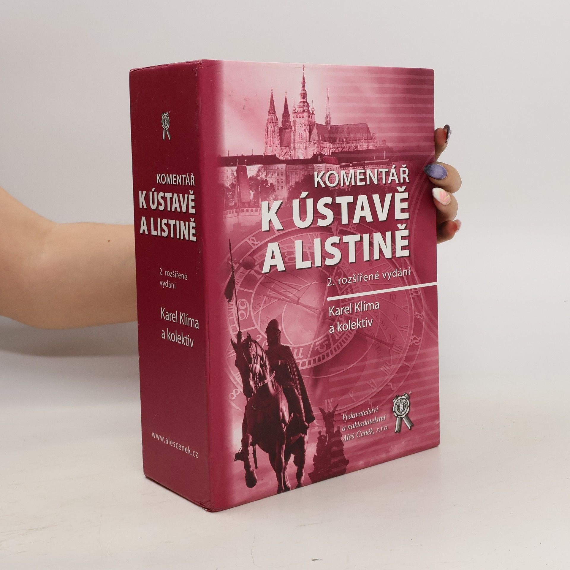 Karel Klíma Komentář k Ústavě a Listině 1. a 2. díl (2  svazky v boxu)