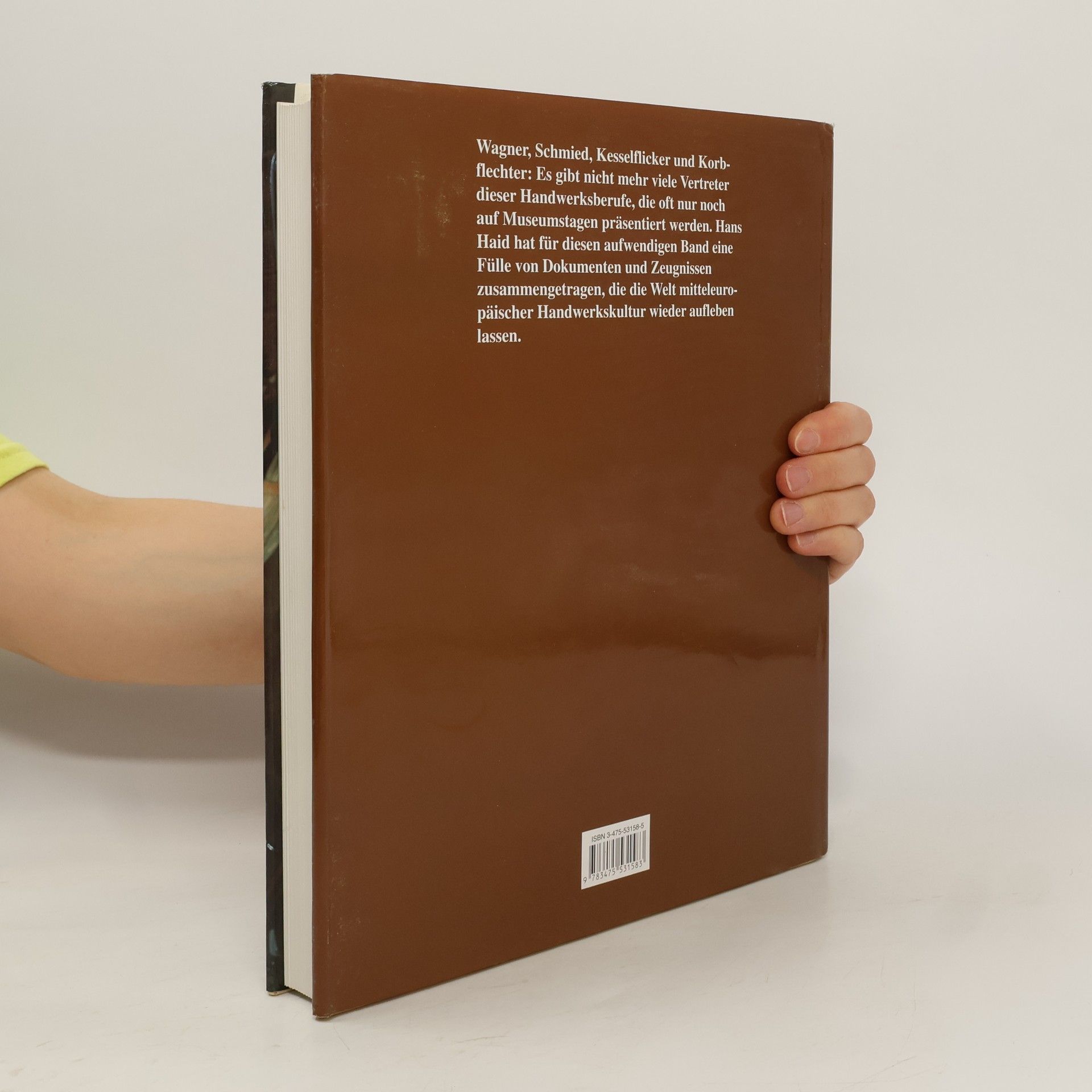 Hans Haid Das alte Handwerk