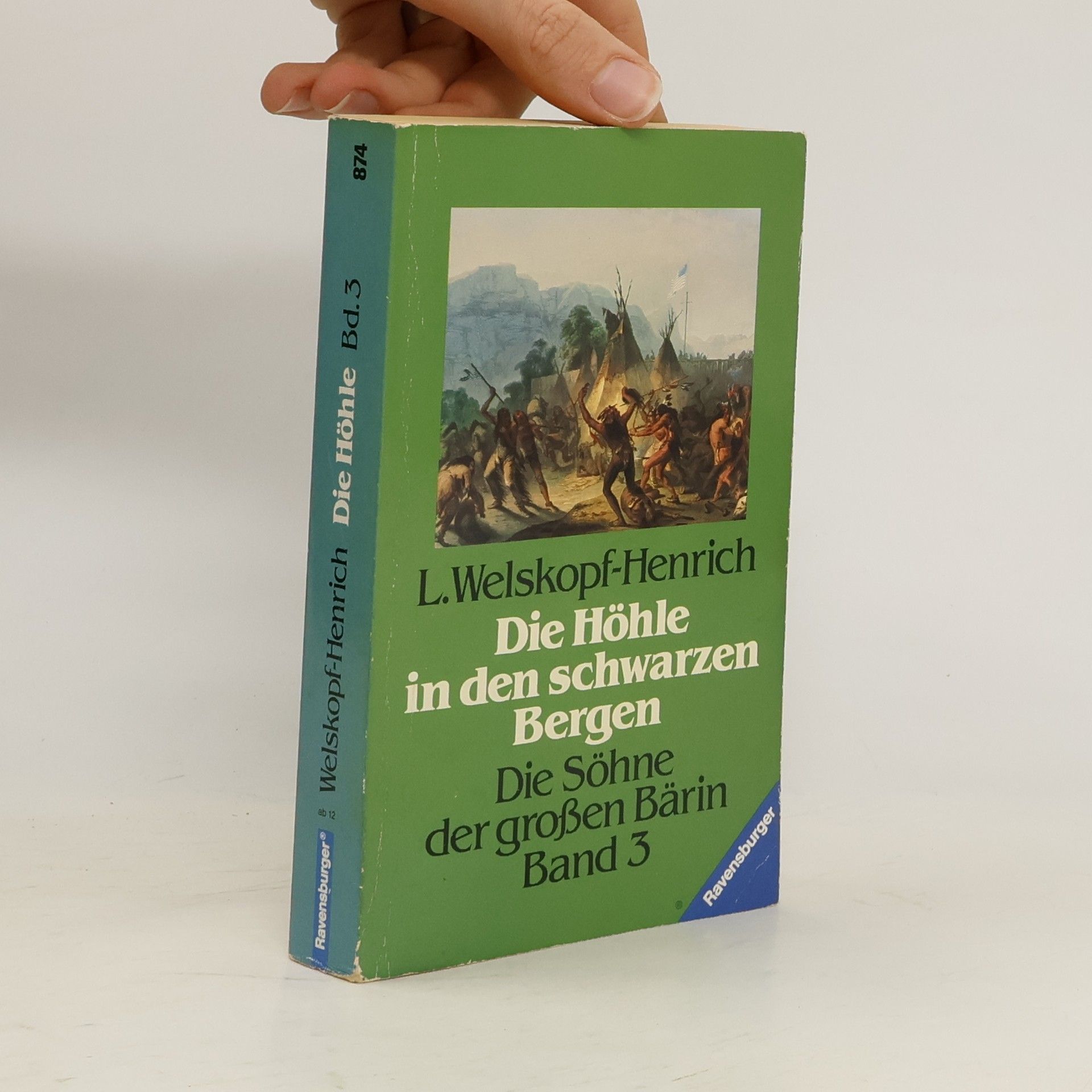 Liselotte Welskopf-Henrich Die Höhle in den schwarzen Bergen. Die Söhne der großen Bärin 3
