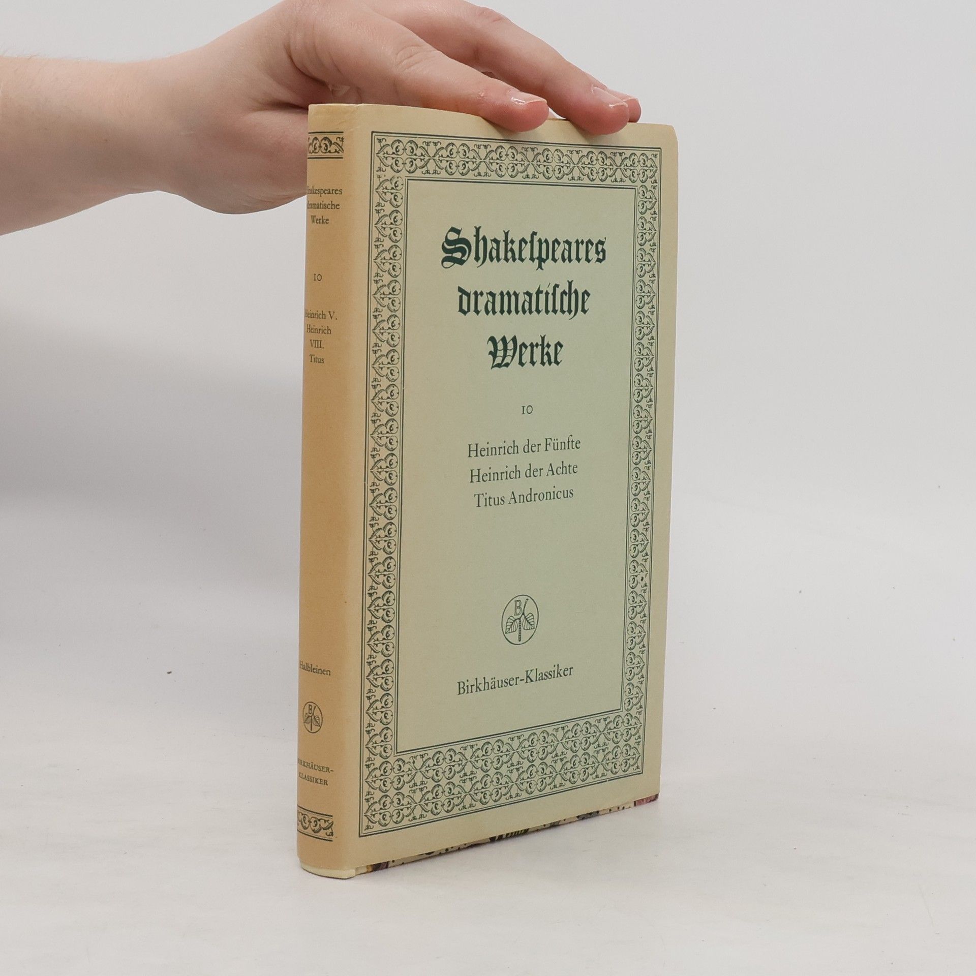 William Shakespeare Shakespeares dramatische Werke 10