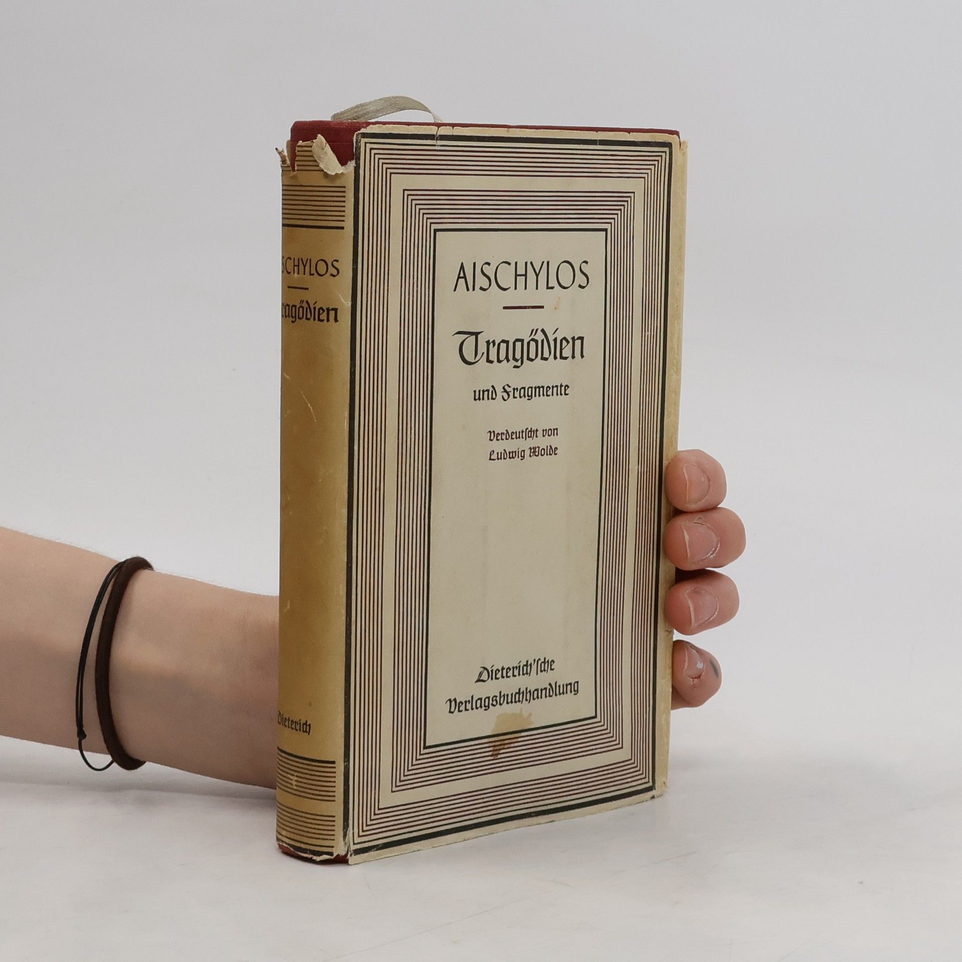 Aischylos Tragodien und Fragmente