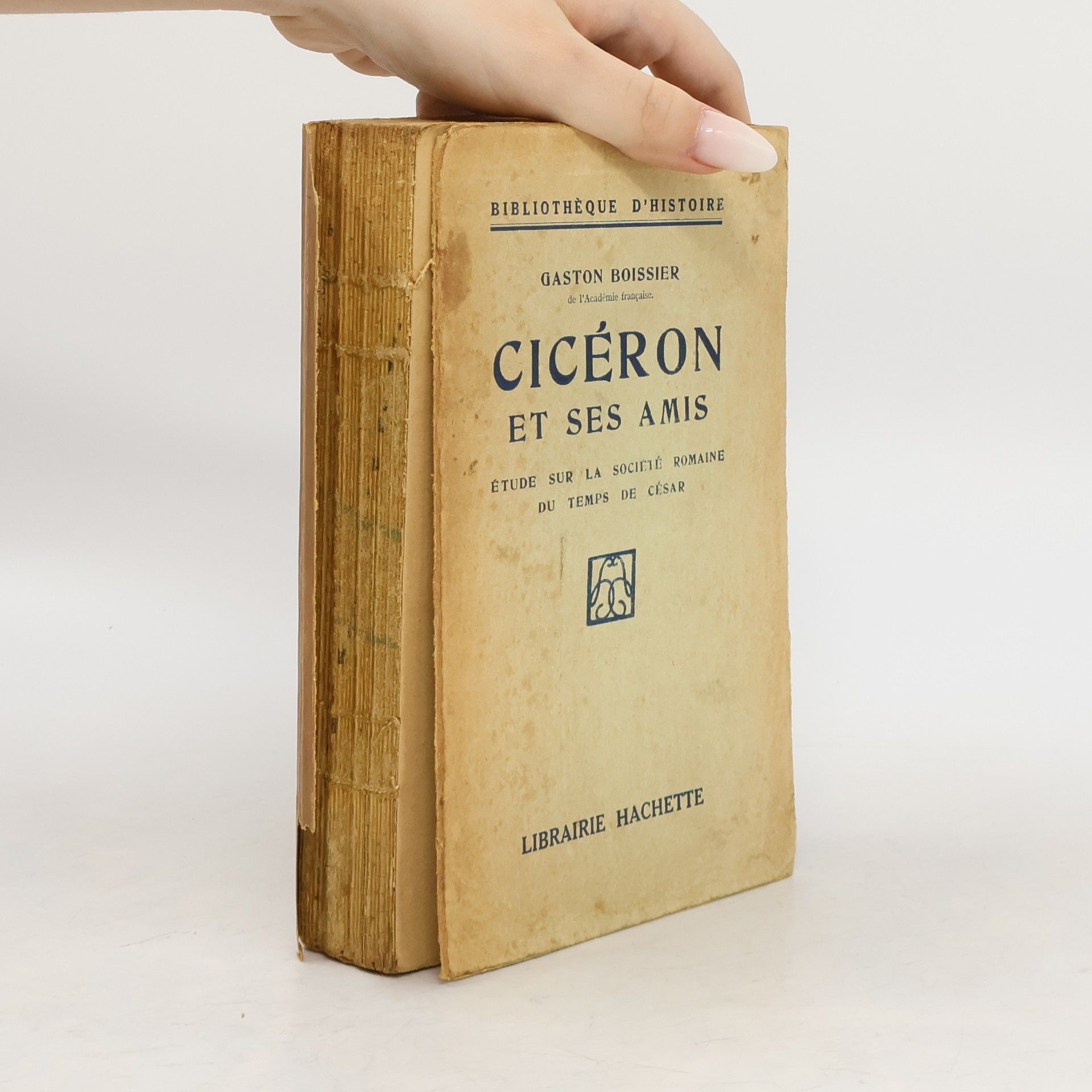Gaston Boissier Cicéron et ses amis