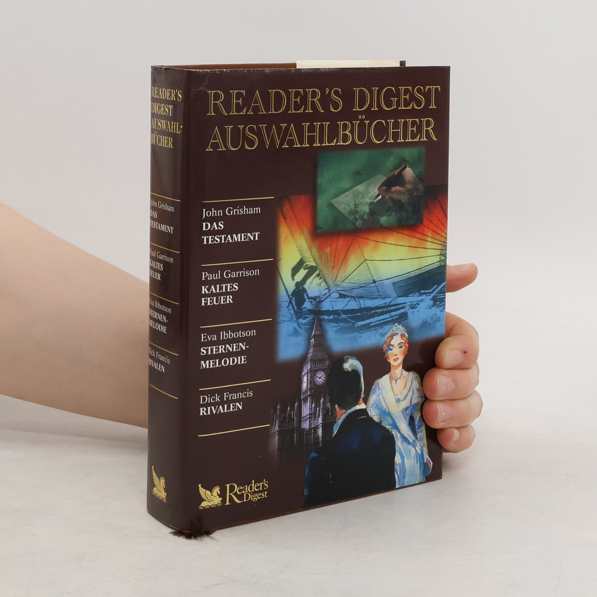 John Grisham Reader's Digest Auswahlbücher. Das Testament. Kaltes Feuer. Sternenmelodie. Rivalen
