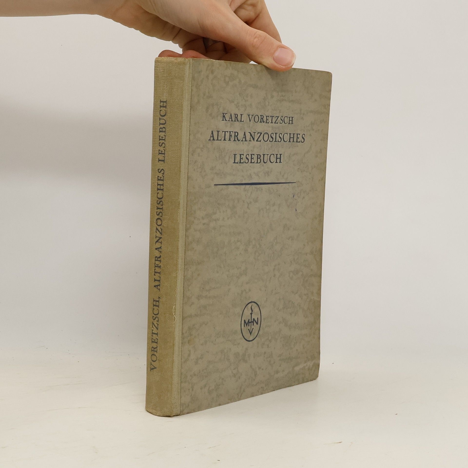 Karl Voretzsch Altfranzösisches Lesebuch