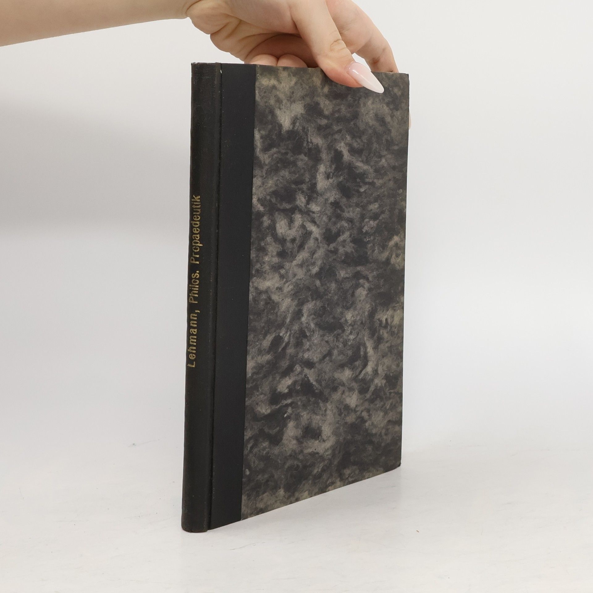 Lehrbuch der philosophischen Propaedeutik
