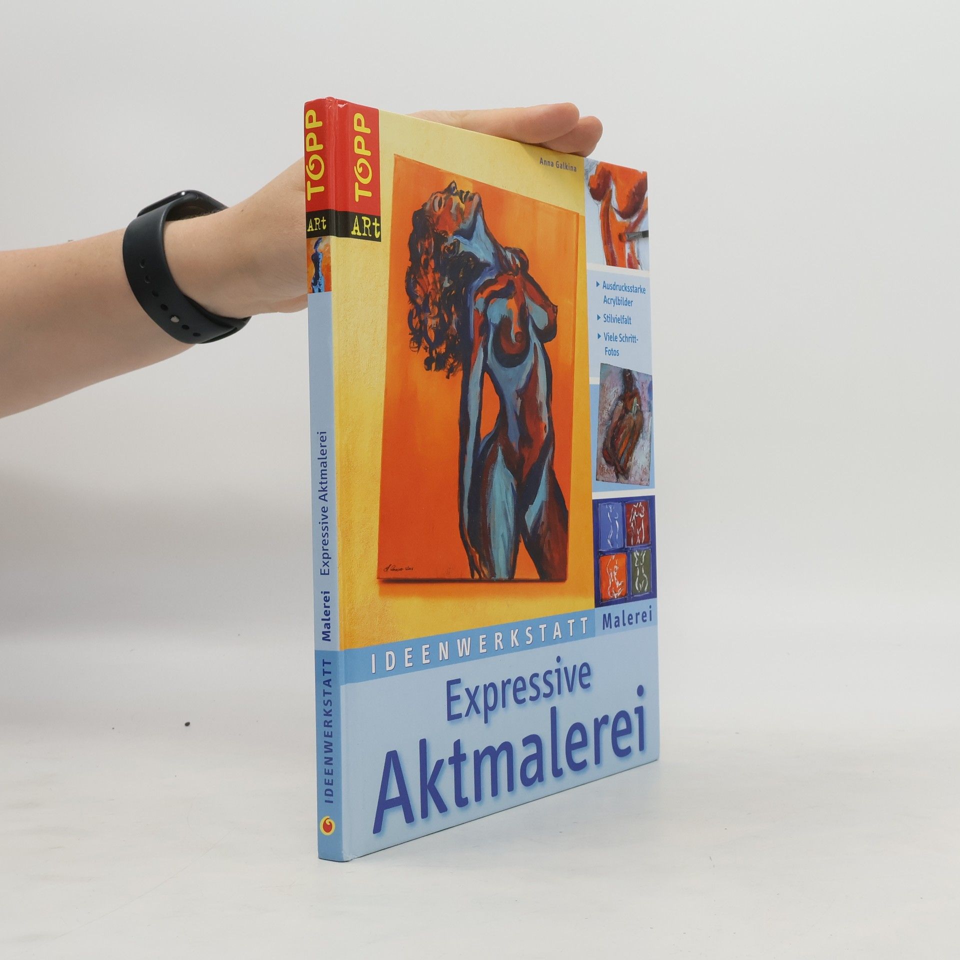 Anna Galkina Expressive Aktmalerei