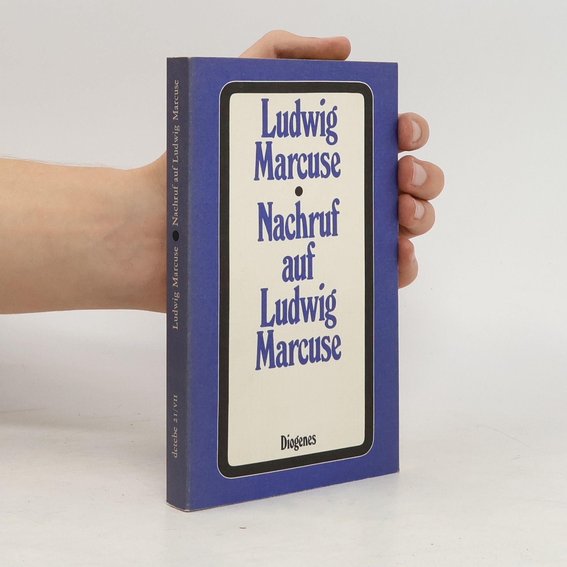 Ludwig Marcuse Nachruf auf Ludwig Marcuse