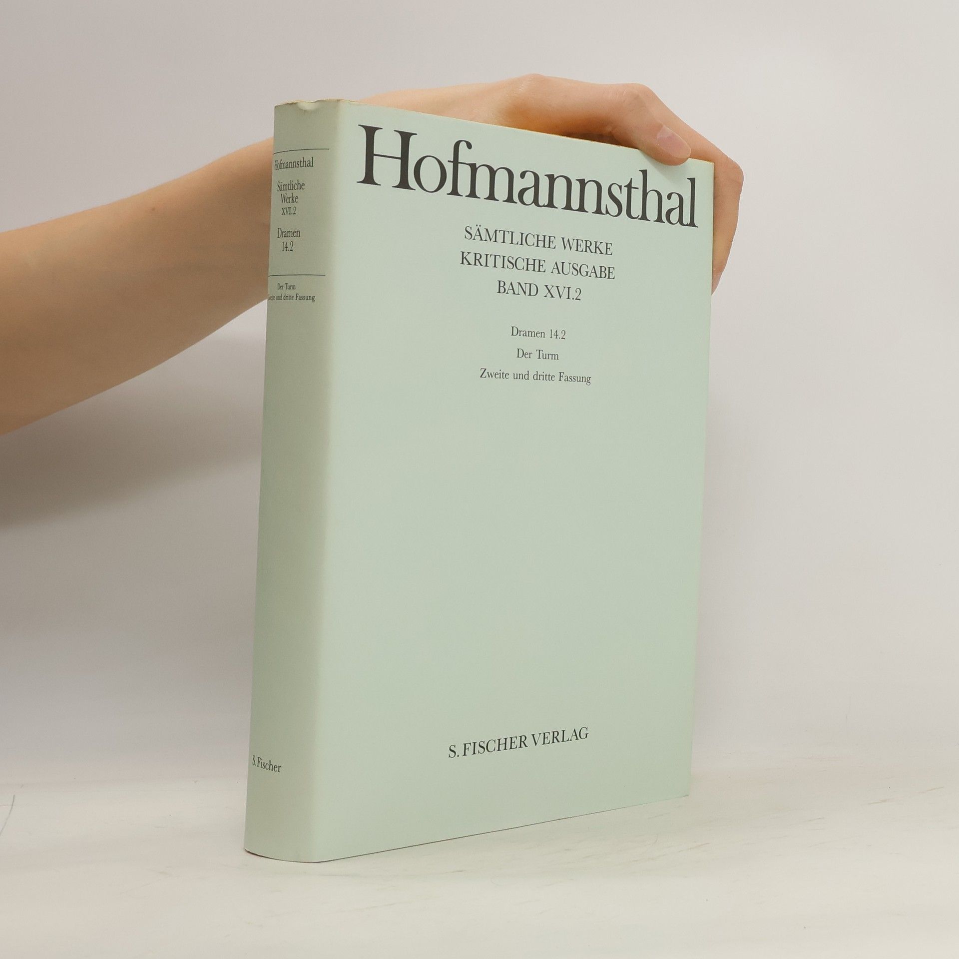 Hugo von Hofmannsthal Dramen 14.2. Der Turm. Zweite und dritte Fassung