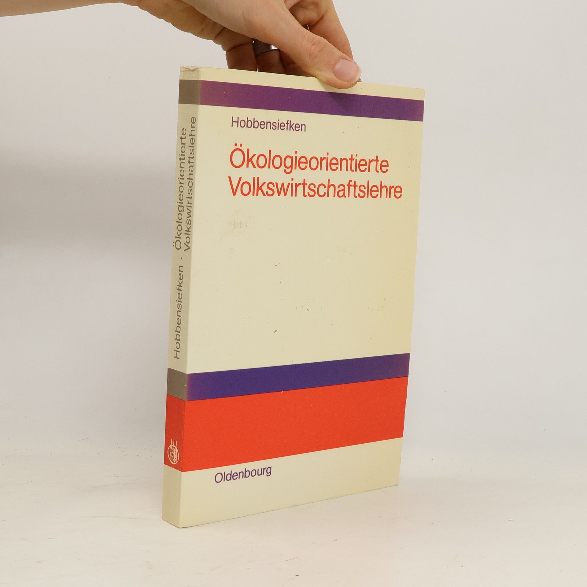 Günter Hobbensiefken Ökologieorientierte Volkswirtschaftslehre