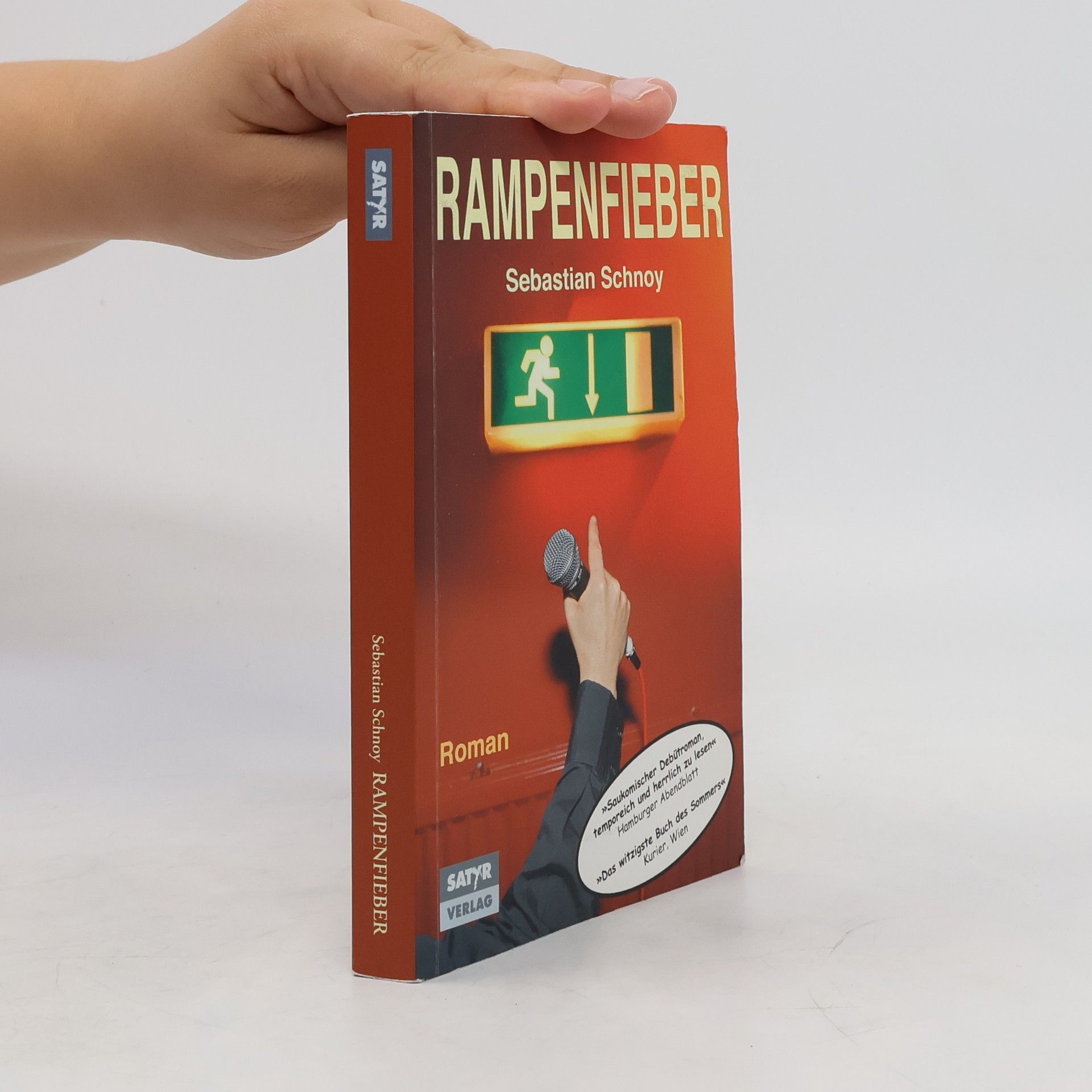 Sebastian Schnoy Rampenfieber. Roman