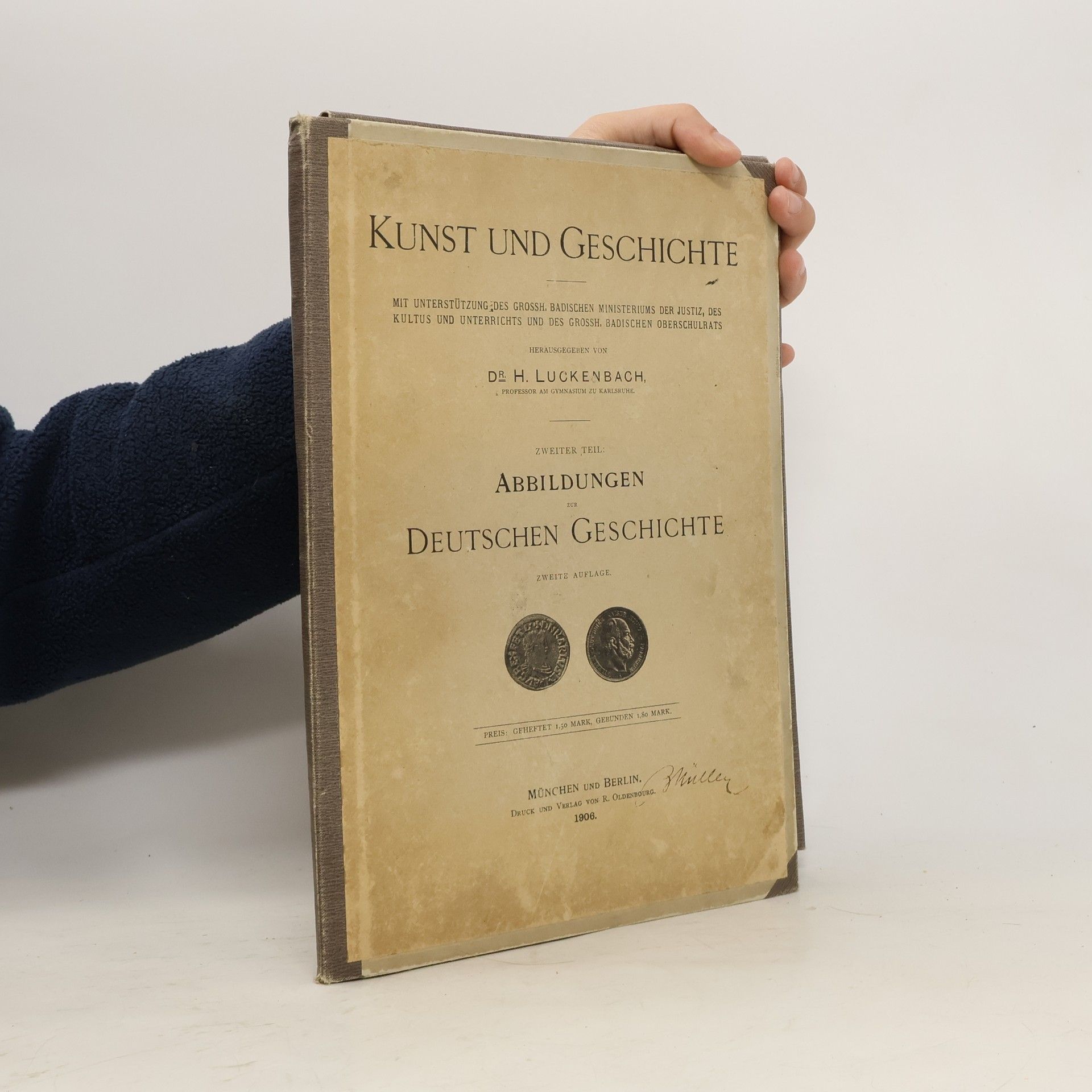 Hermann Luckenbach Kunst und Geschichte: Die deutsche Kunst des XIX. Jahrhunderts. 1905