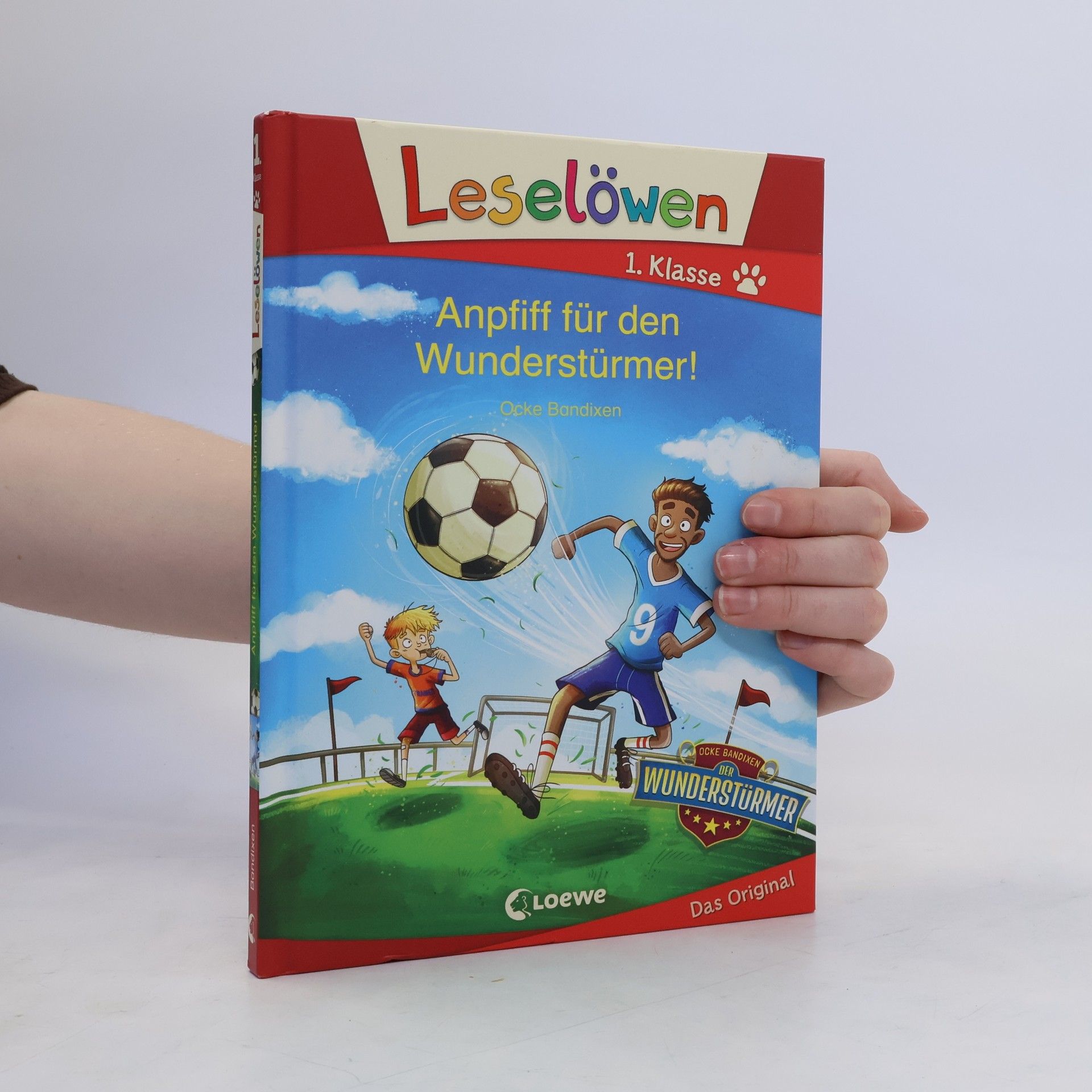 Ocke Bandixen Leselöwen 1. Klasse - Anpfiff für den Wunderstürmer!