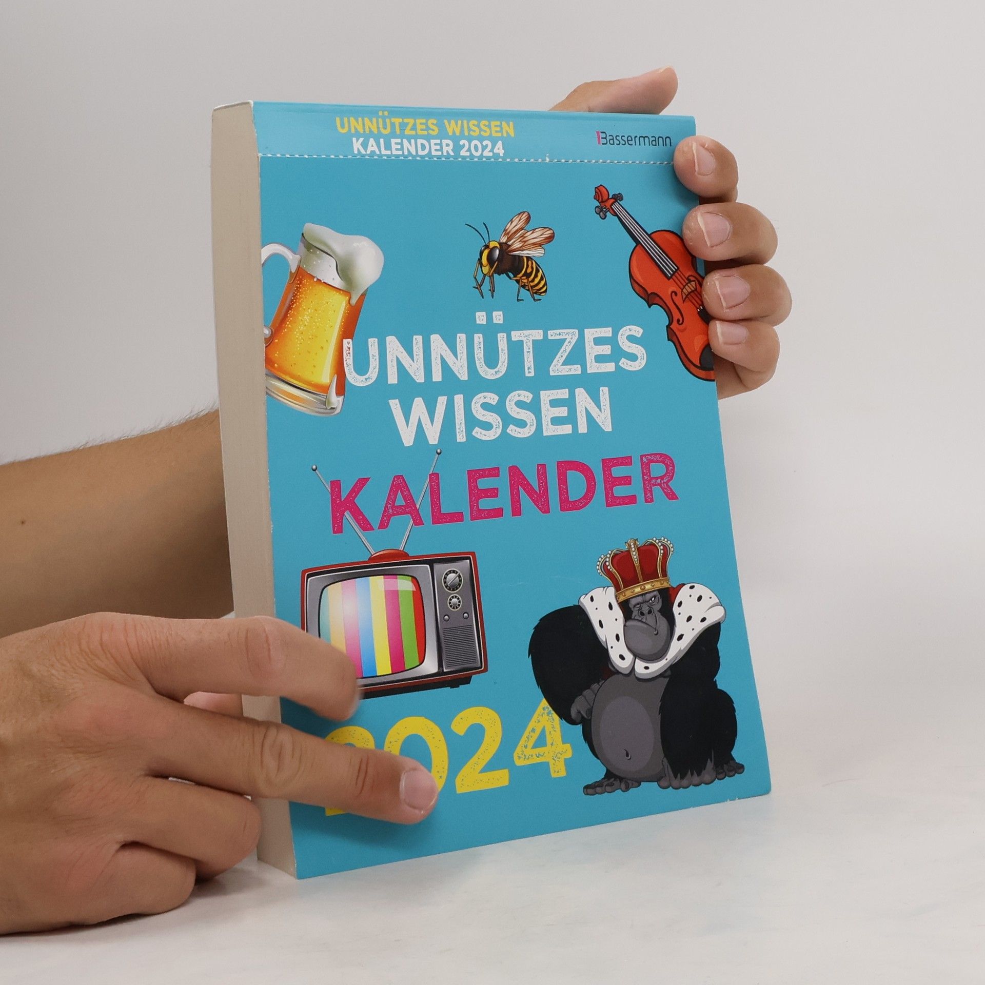 Gerald Drews Unnützes Wissen Kalender 2024. Der beliebte, aber überflüssige Abreißkalender