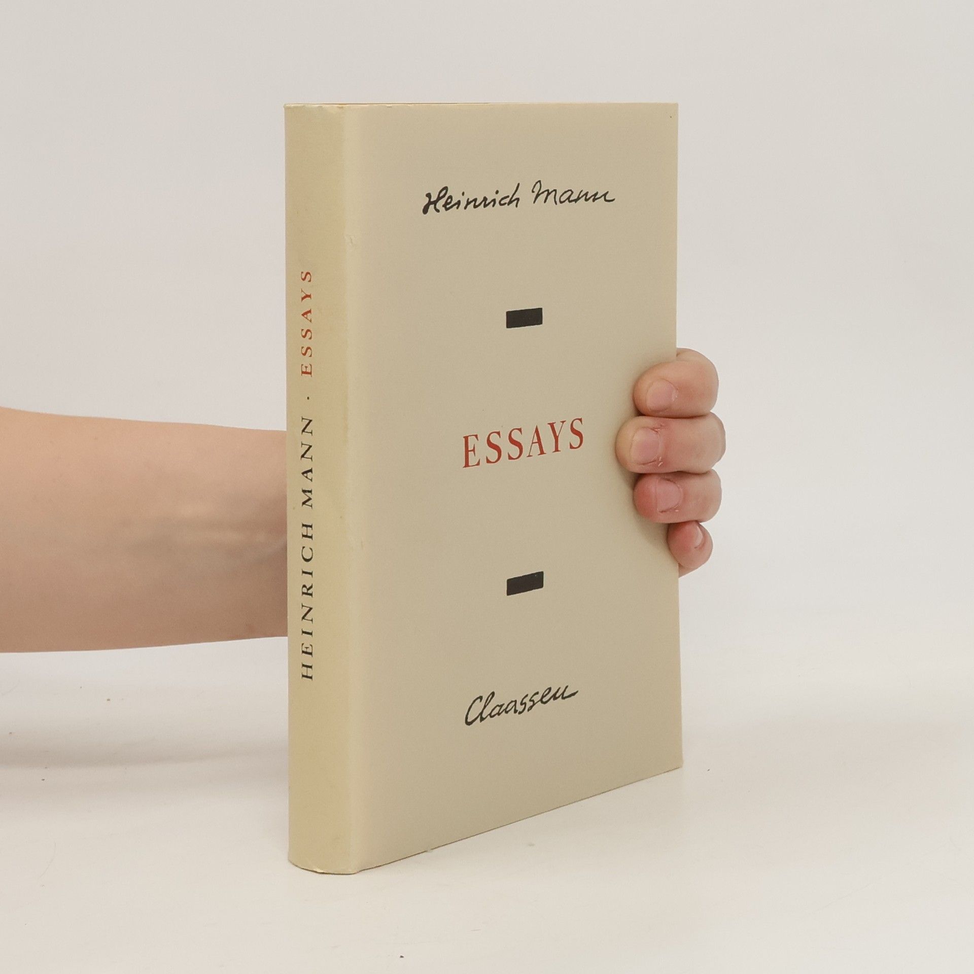 Heinrich Mann Essays
