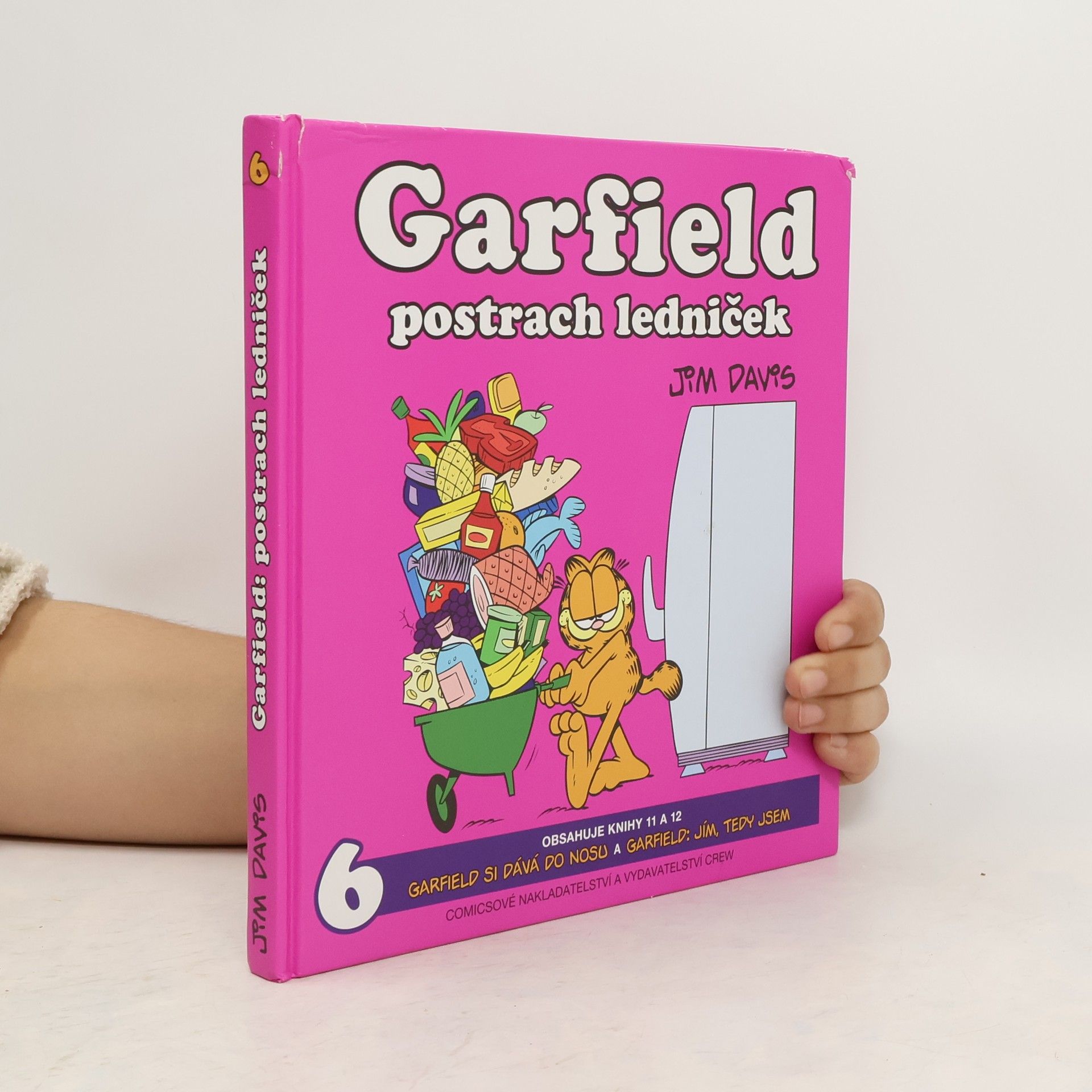 Jim Davis Garfield postrach ledniček