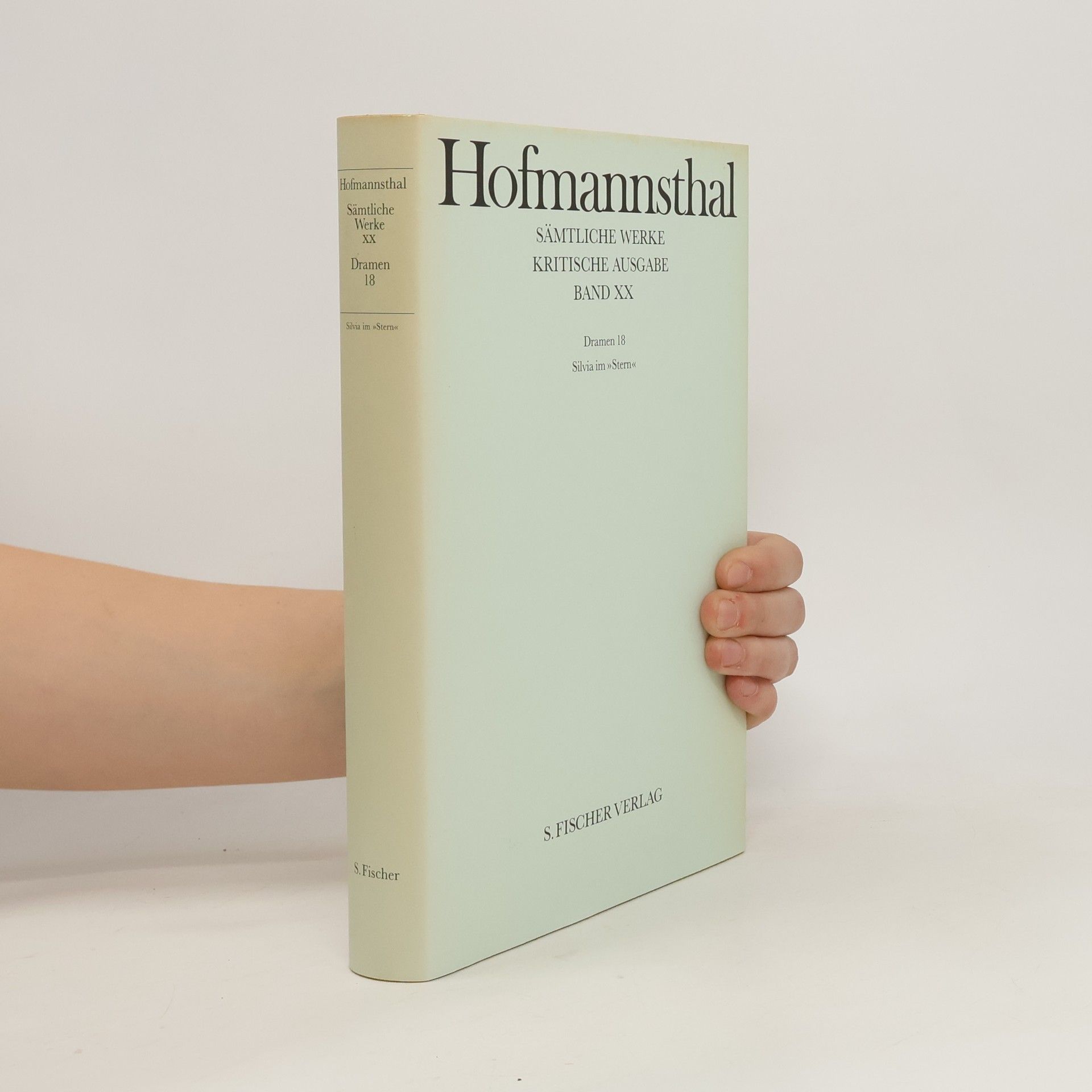 Hugo von Hofmannsthal Sämtliche Werke. XX, Dramen 18
