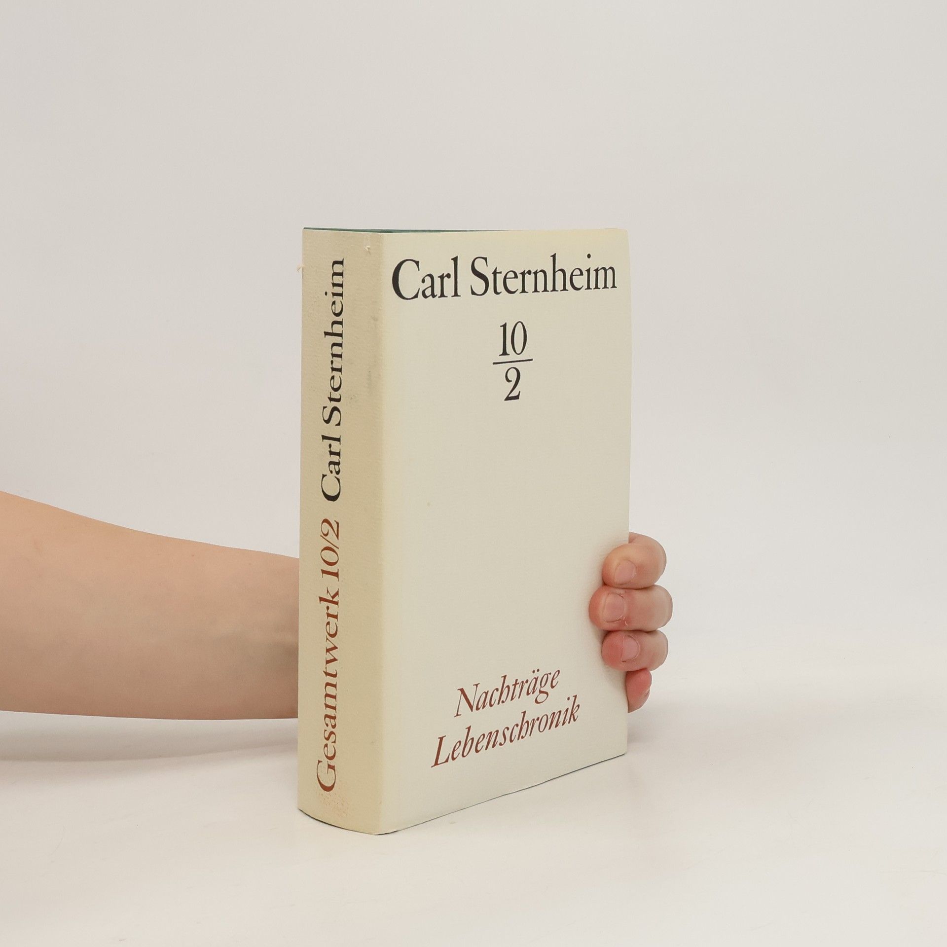 Carl Sternheim Gesamtwerk 10/2