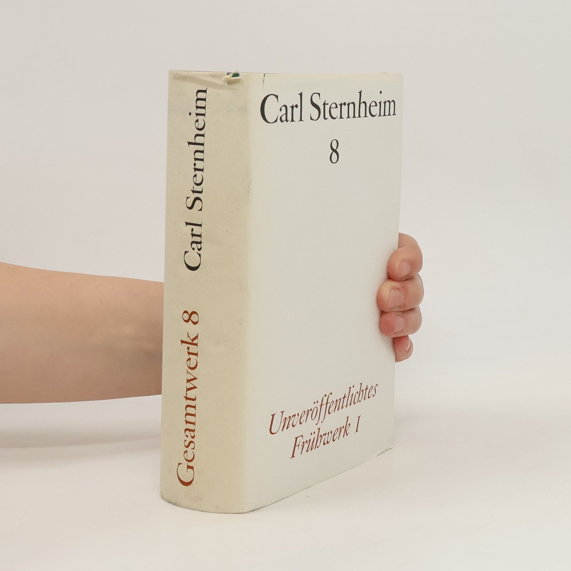 Carl Sternheim Gesamtwerk 8