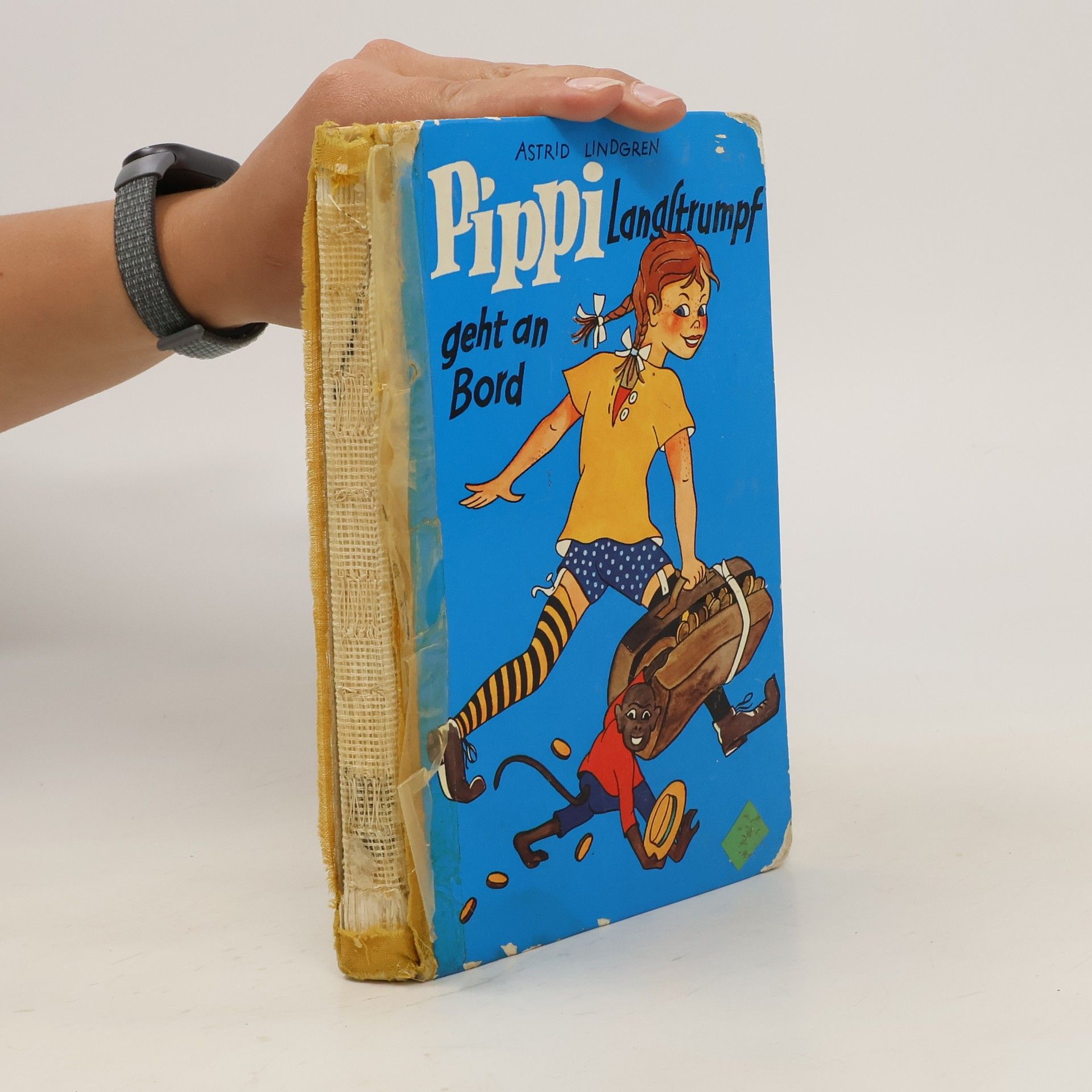 Astrid Lindgrenová Pippi Langstrumpf geht an Bord