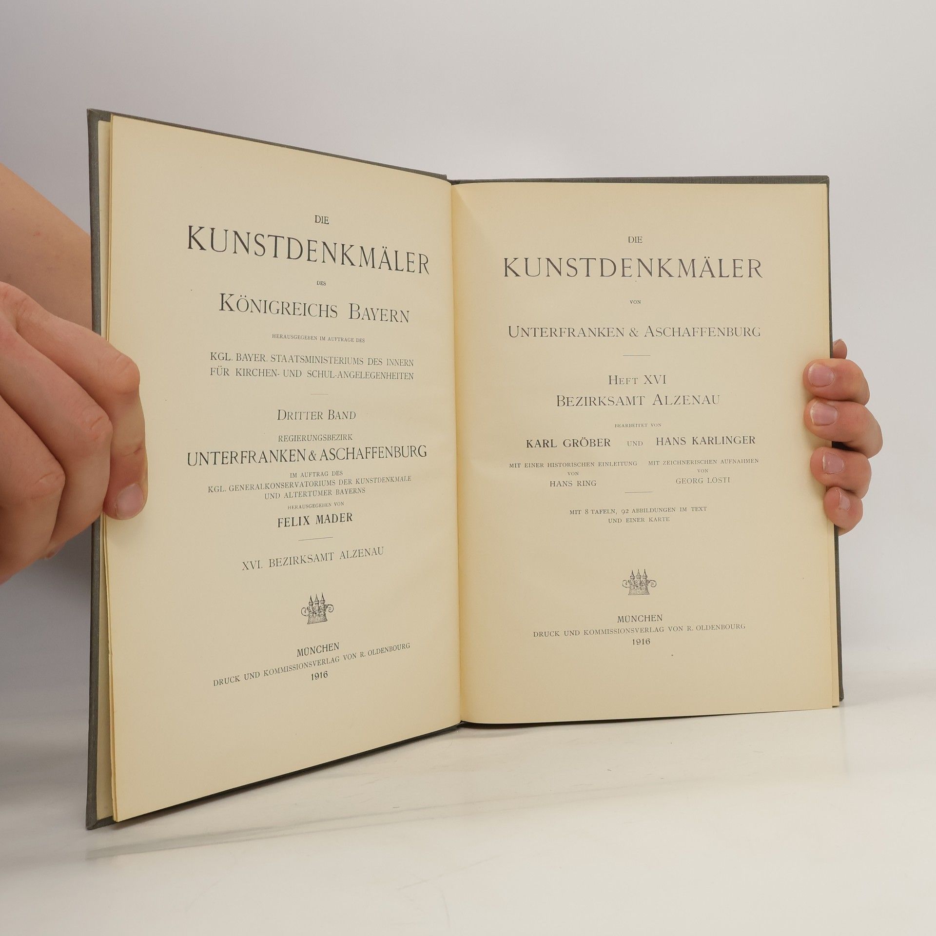 kolektiv Die Kunstdenkmäler des Königreichs Bayern