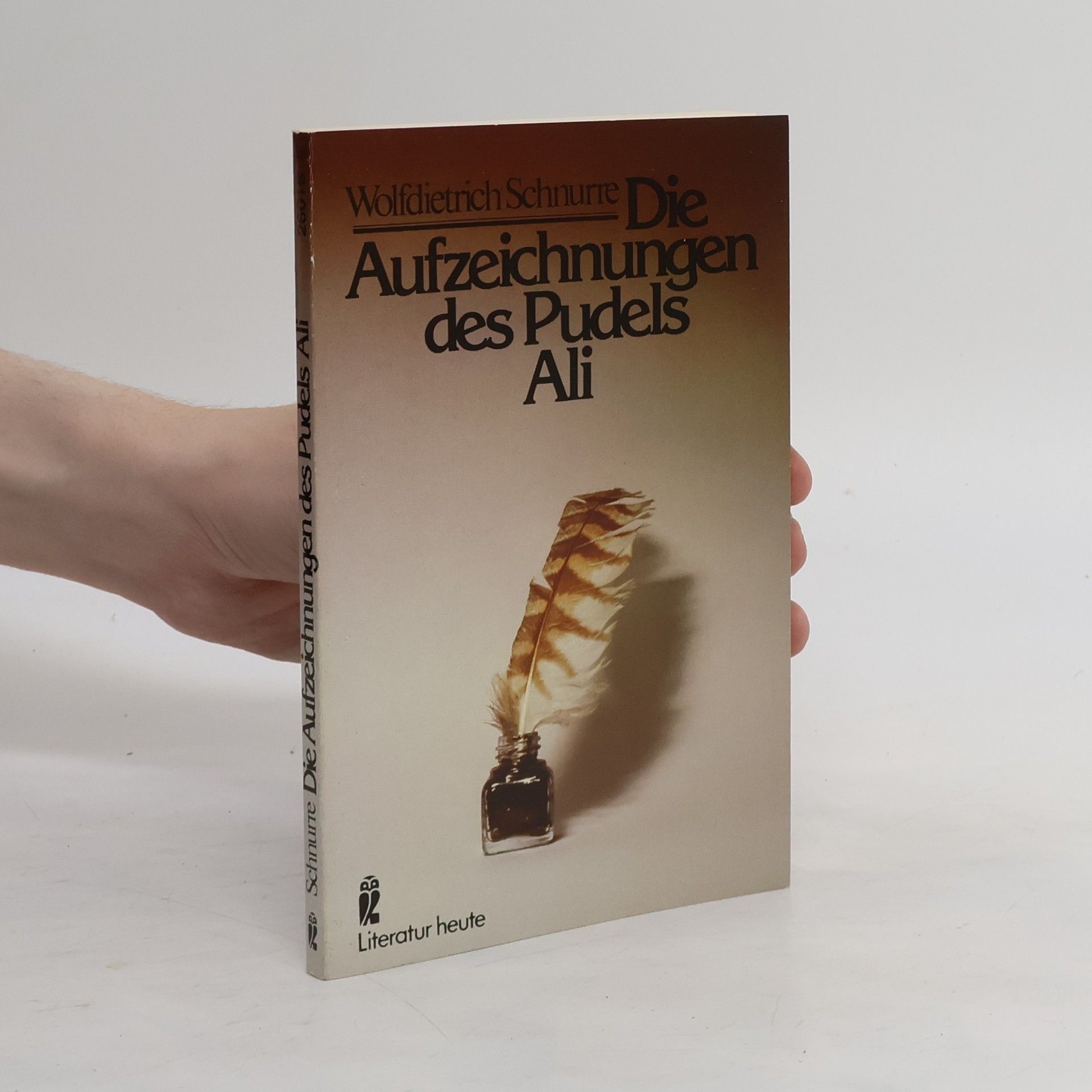 Wolf-Dietrich Schnurre Die Aufzeichnungen des Pudels Ali