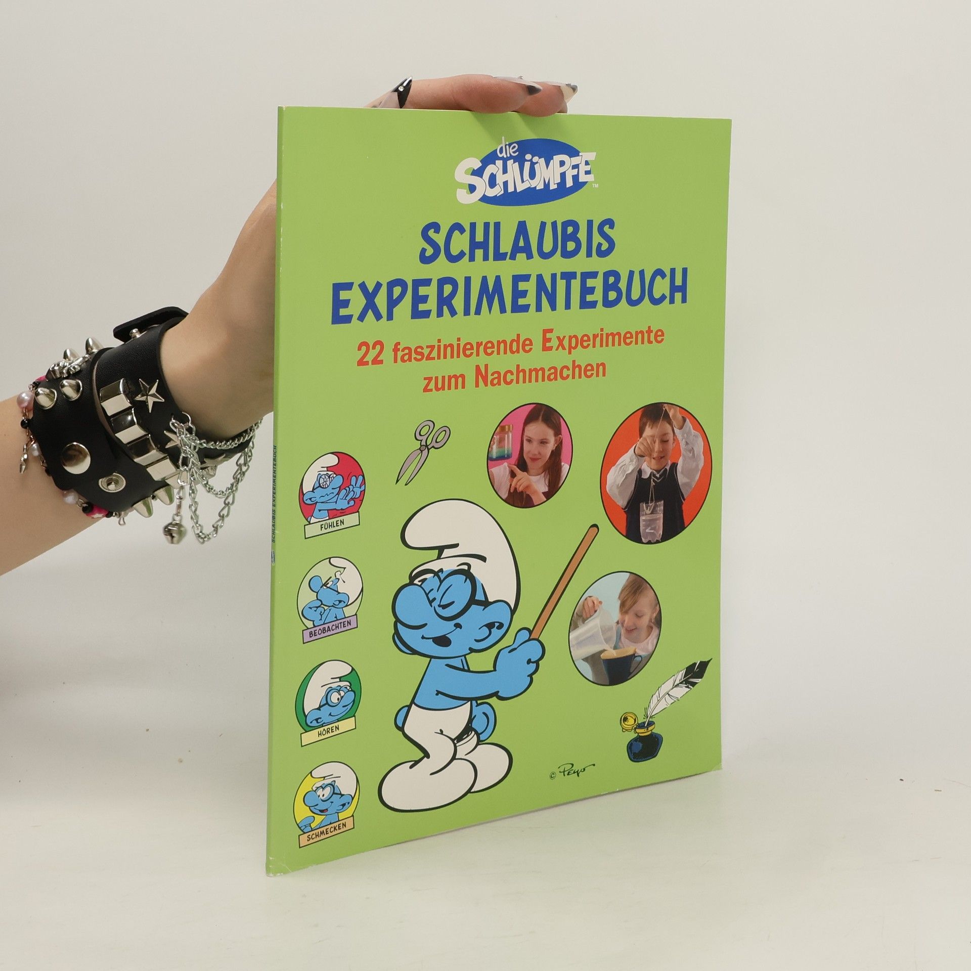 kolektiv Die Schlümpfe Schlaubis Experimentebuch
