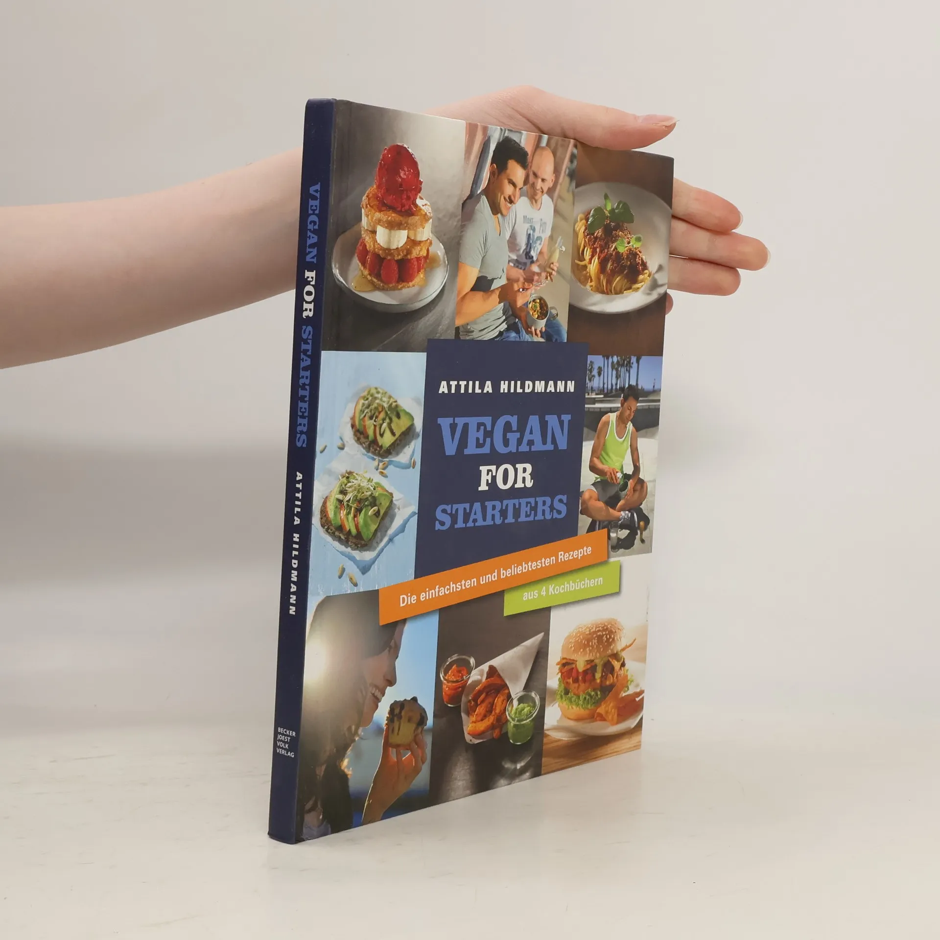 Vegan for starters | Book | Hardcover | Attila Hildmann | DE