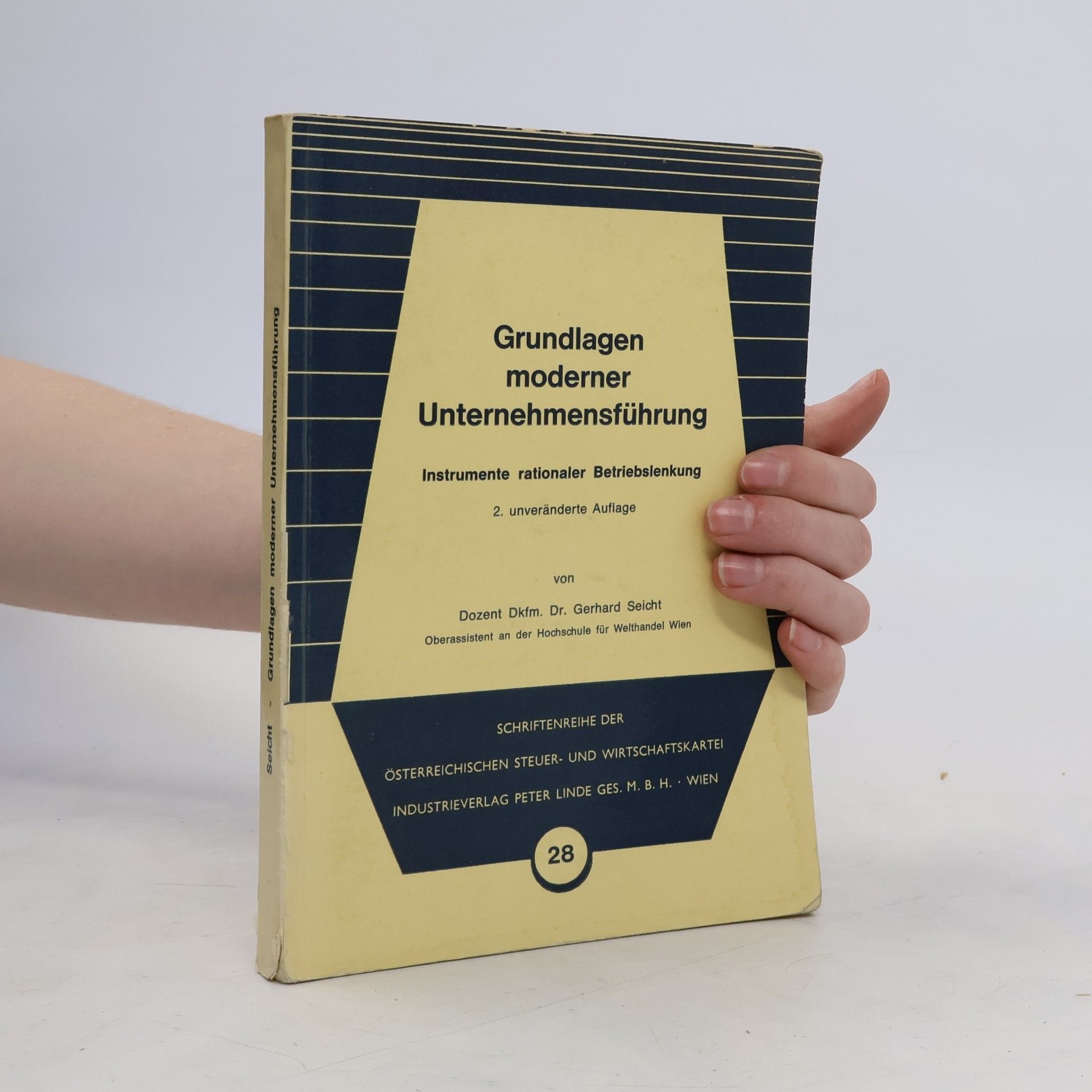Gerhard Seicht Grundlagen moderner Unternehmensführung