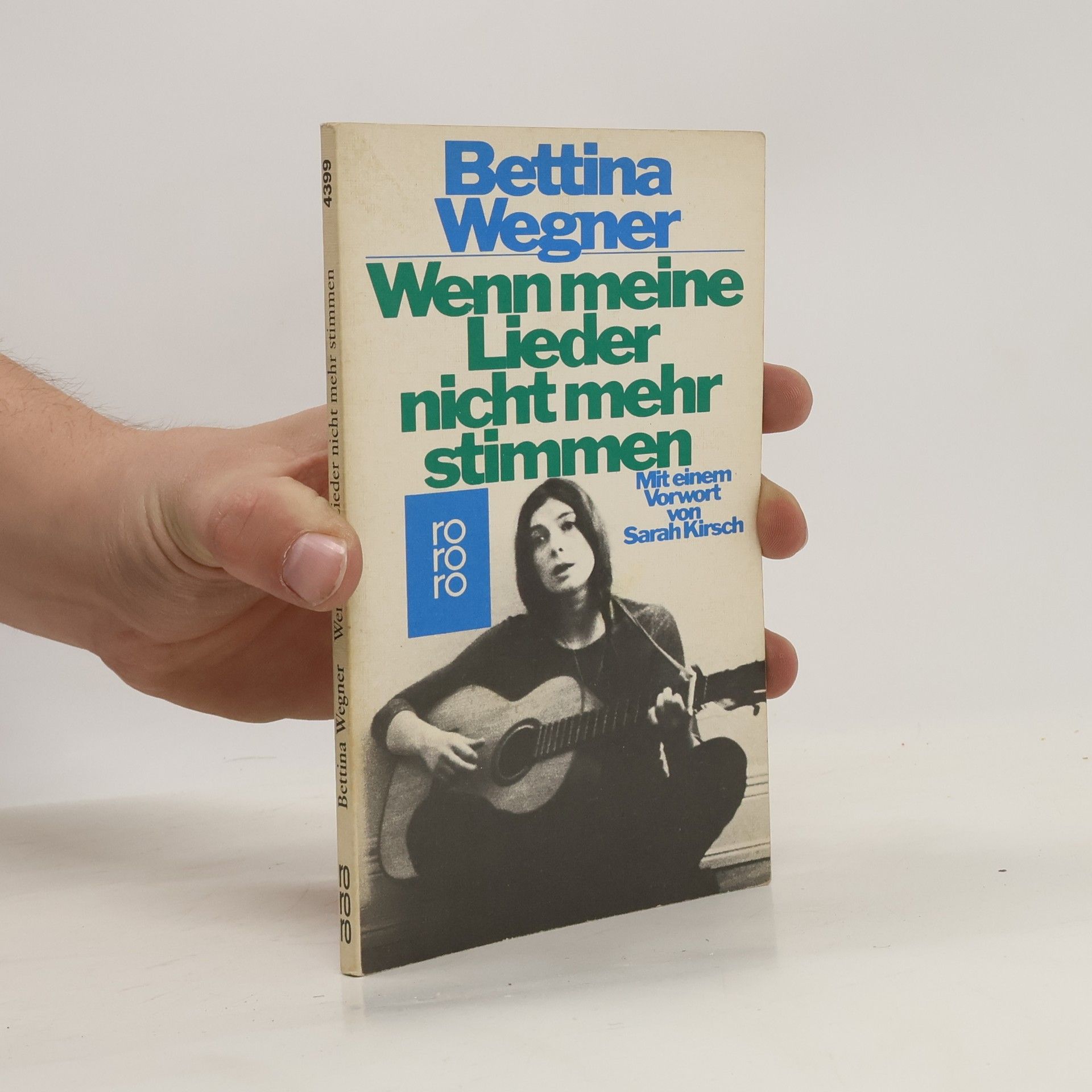 Bettina Wegner Wenn meine Lieder nicht mehr stimmen