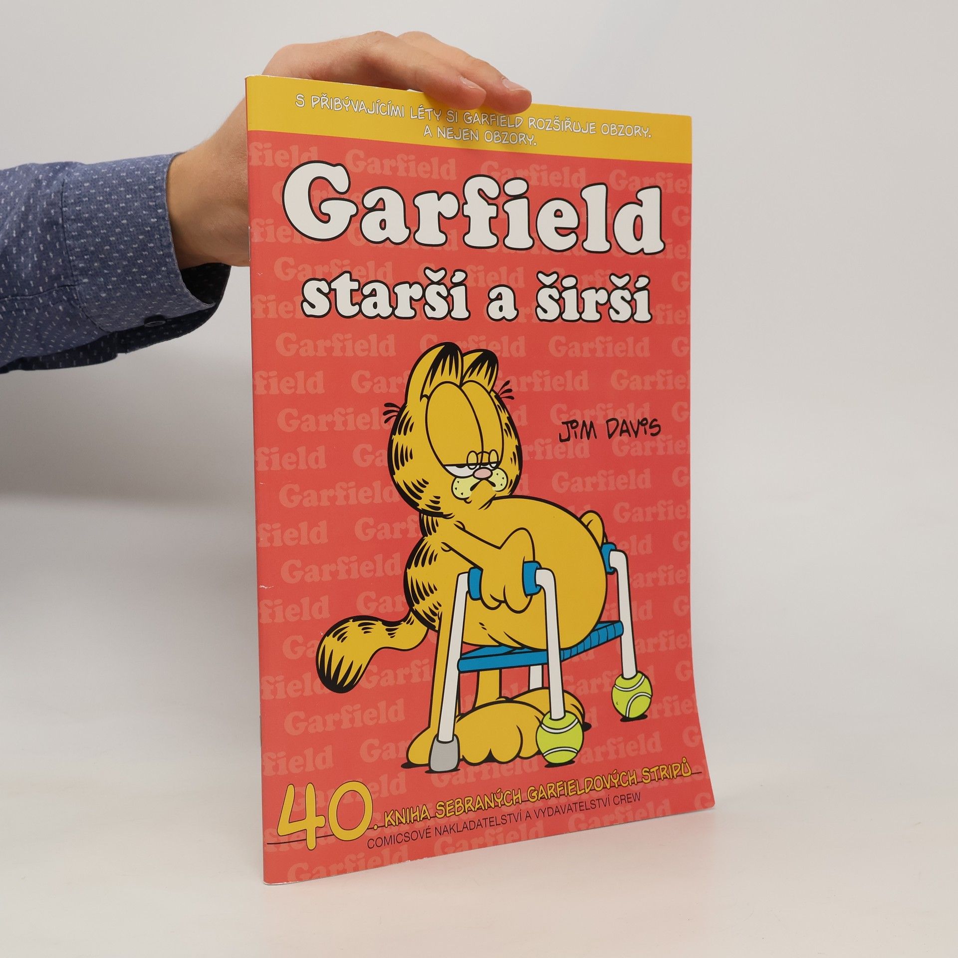 Jim Davis Garfield starší a širší