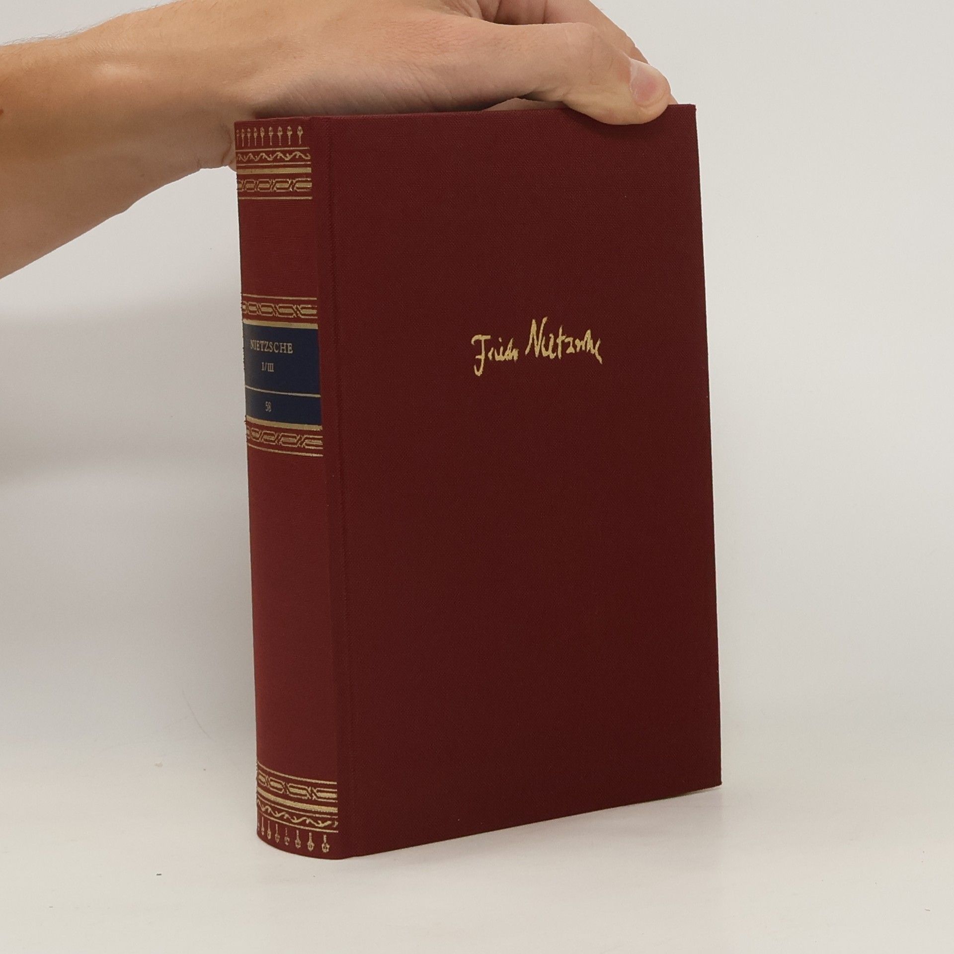 Friedrich Nietzsche Werke in drei Bänden. Erster Band. 58