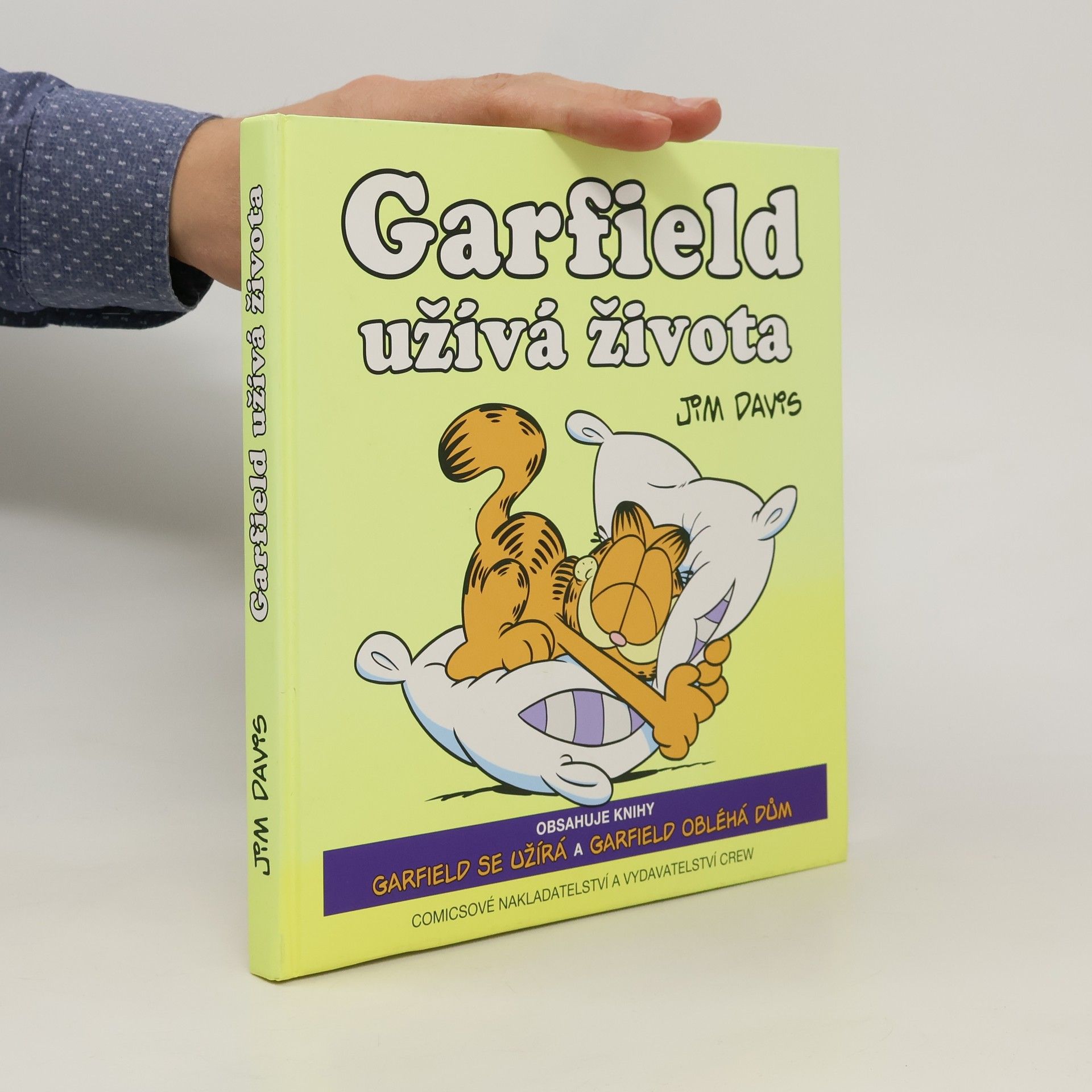 Jim Davis Garfield užívá života