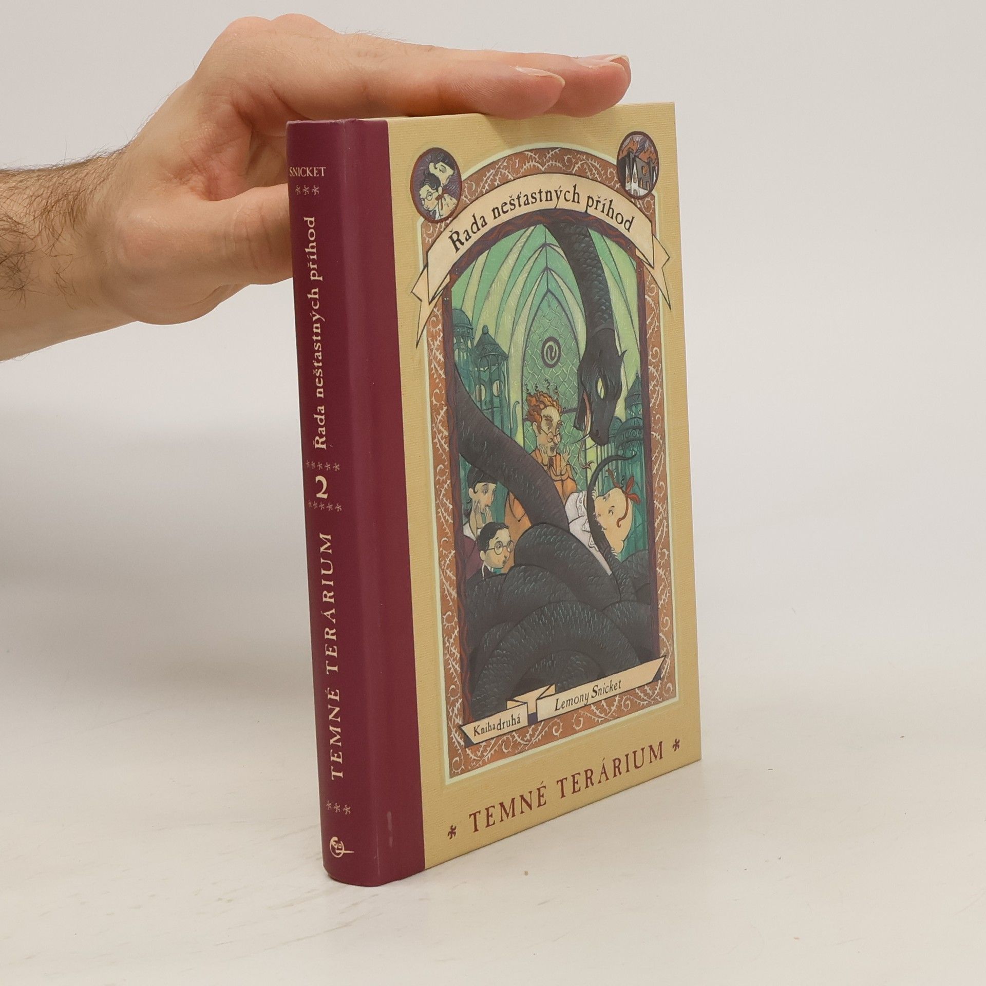 Lemony Snicket Řada nešťastných příhod. Kniha druhá. Temné terárium