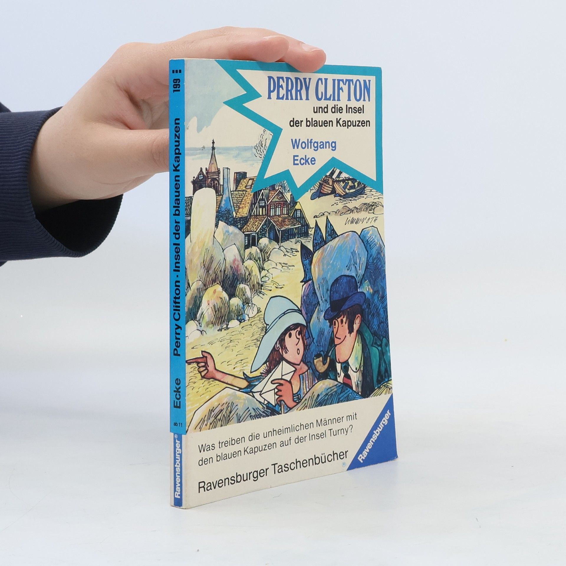 Wolfgang Ecke Perry Clifton und die Insel der blauen Kapuzen