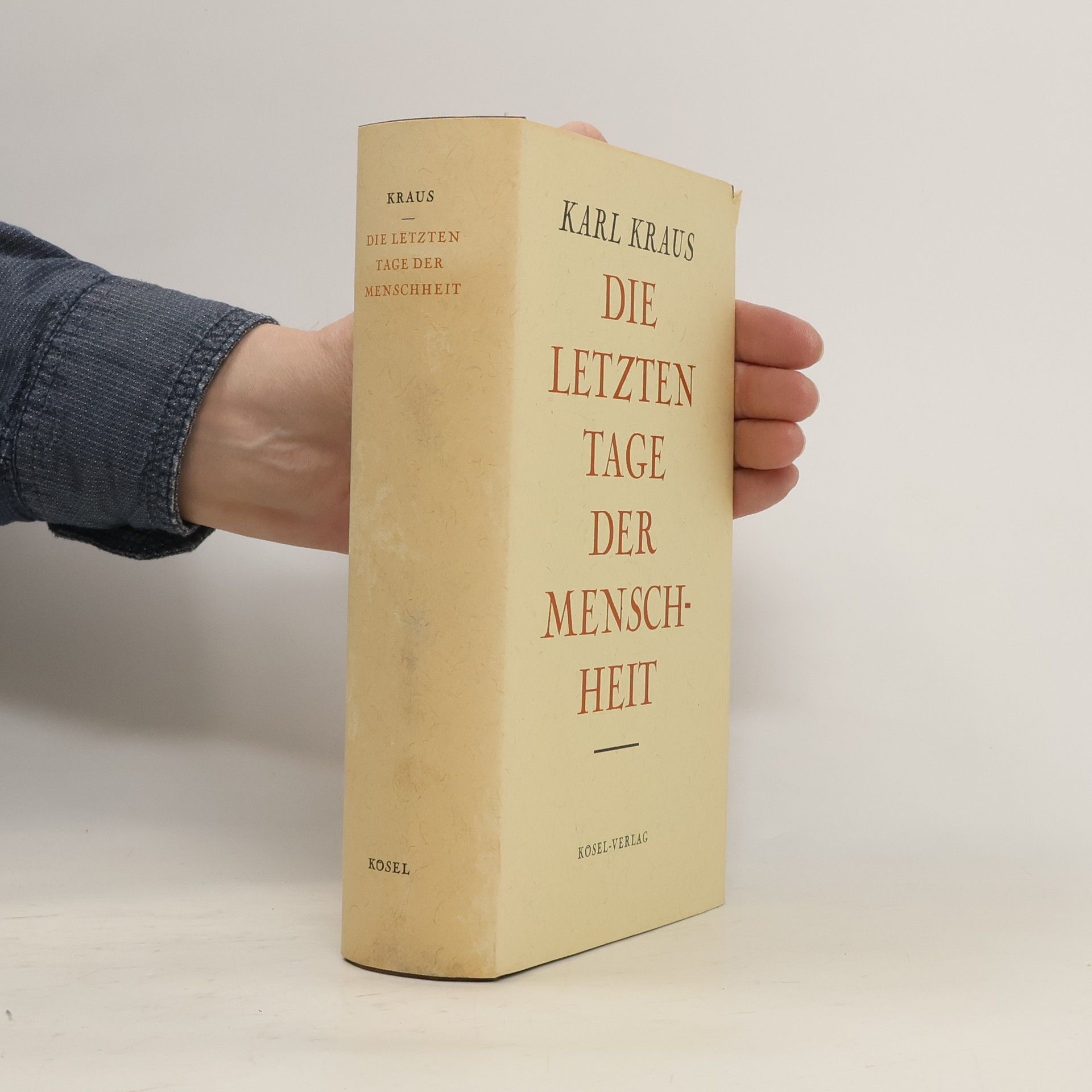 Karl Kraus Die letzten tage der Menschheit