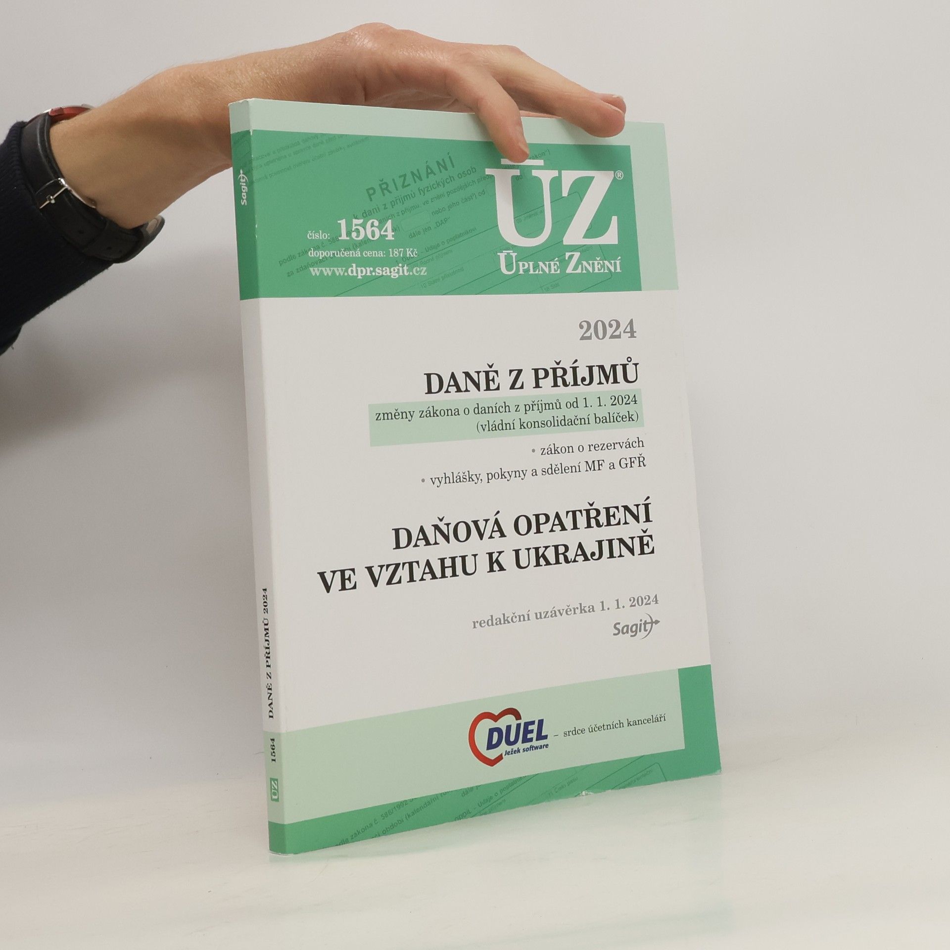 kolektiv ÚZ Daně z příjmů. Daňová opatření ve vztahu k Ukrajině.