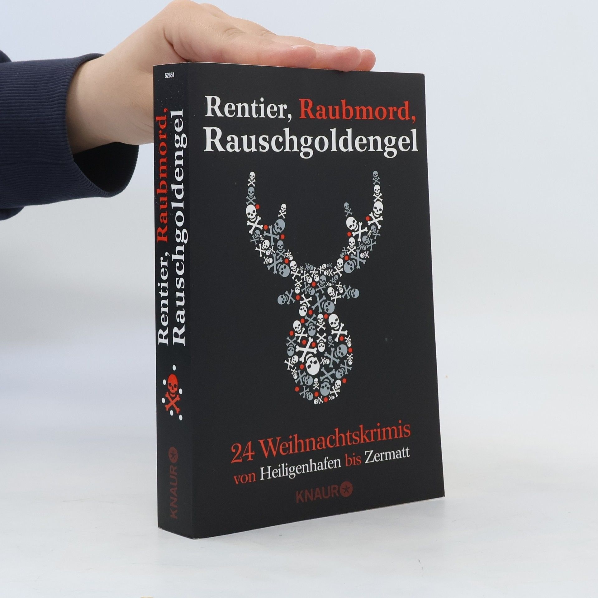 Angelika Svensson  Rentier, Raubmord, Rauschgoldengel : 24 Weihnachtskrimis von Heiligenhafen bis Zermatt